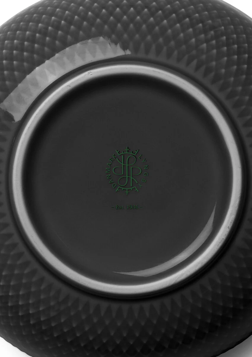 Rhombe Earth Skål, slate - Ø11 cm. - Image 4