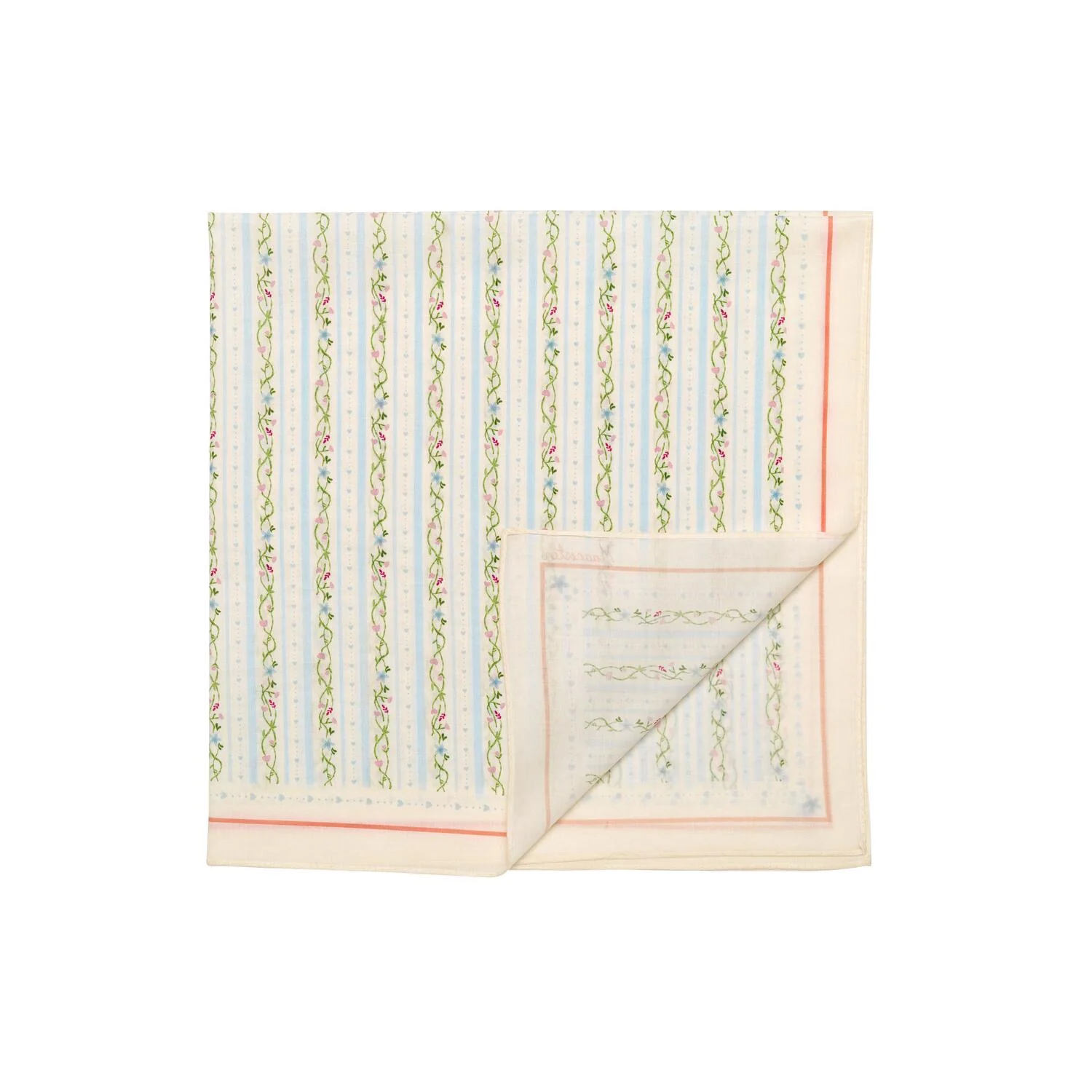 Alina tørklæde - Summer Stripe Blue - Image 2