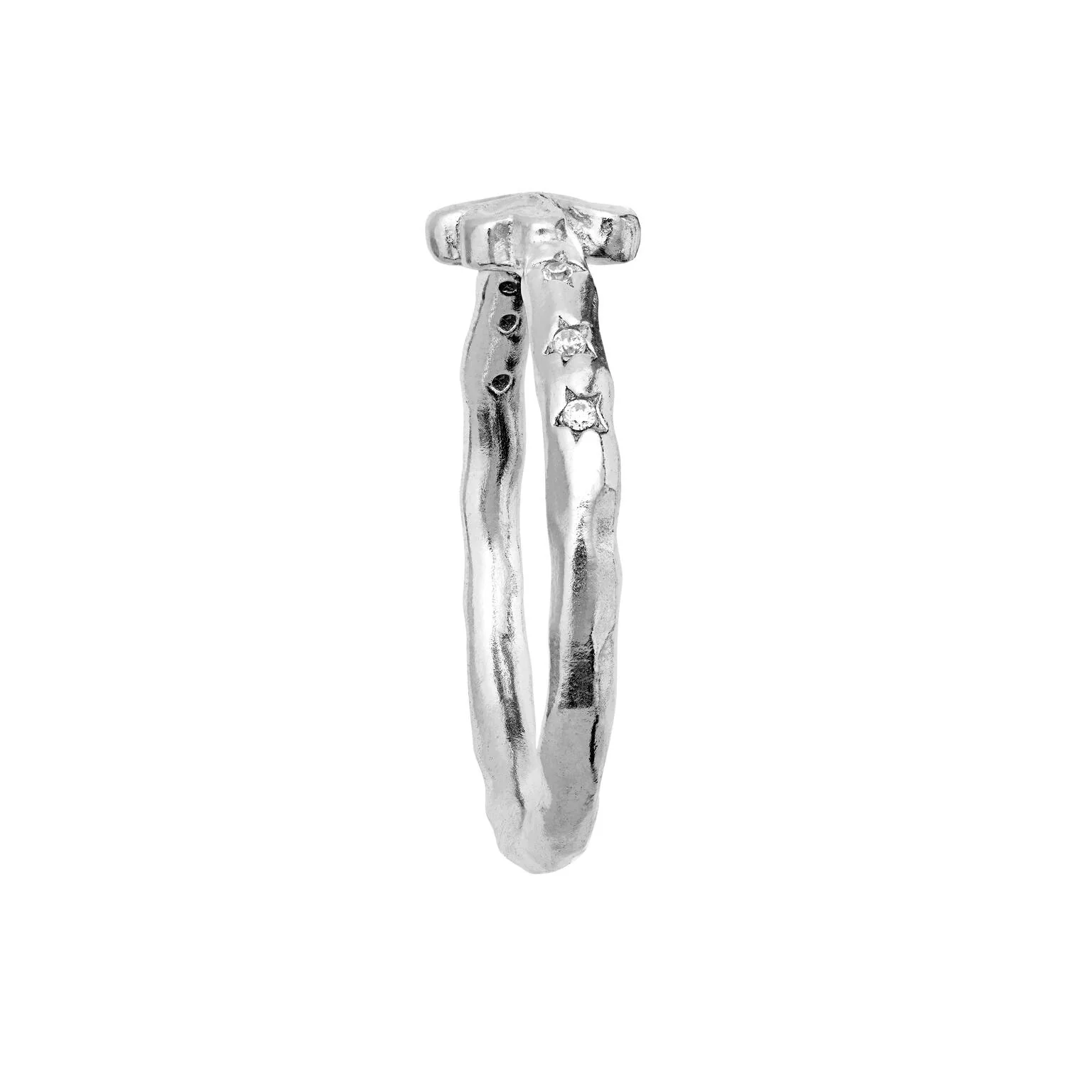 Clover ring - sølv - Image 3