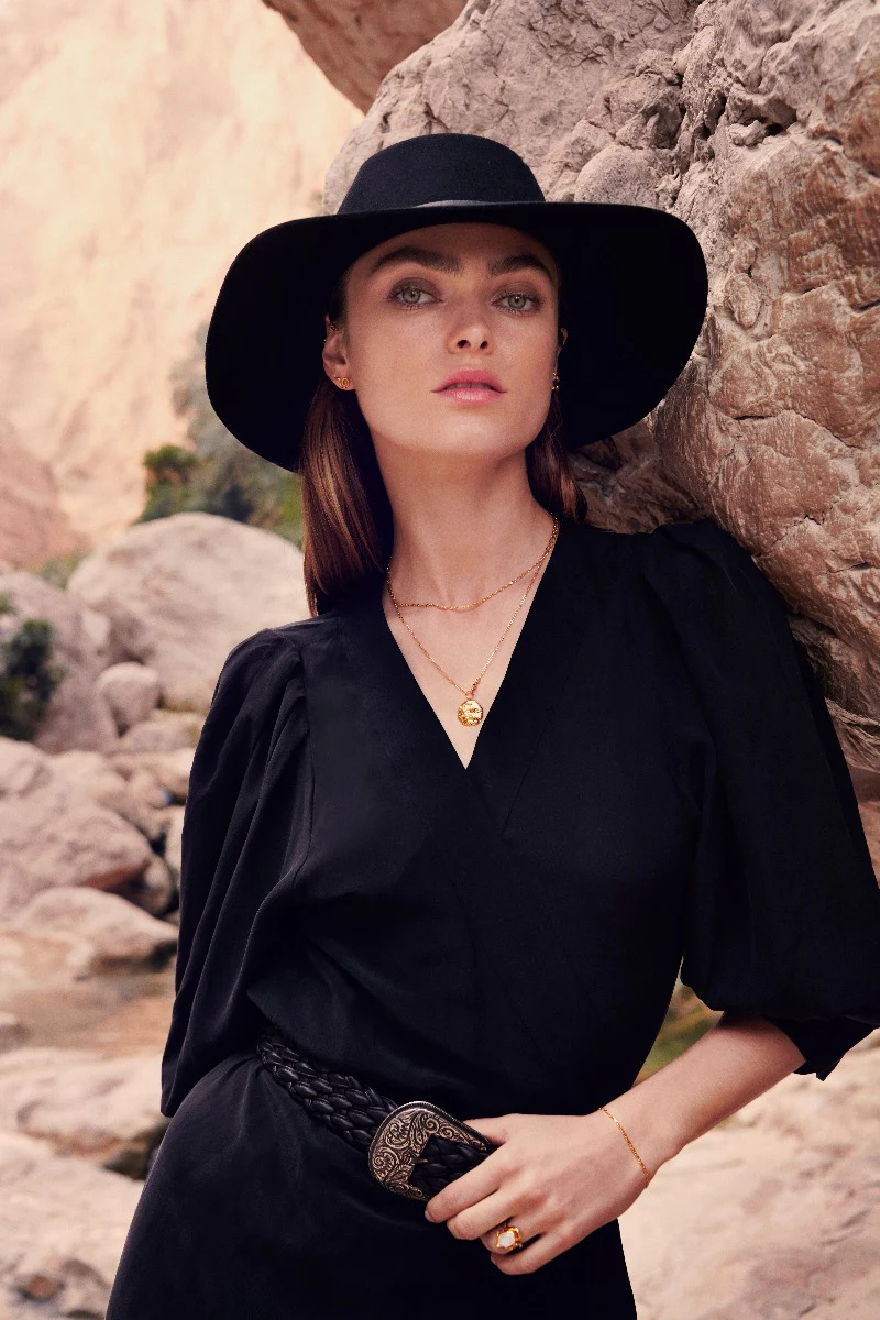 Eva Choker Halskæde - Forgyldt - Image 3