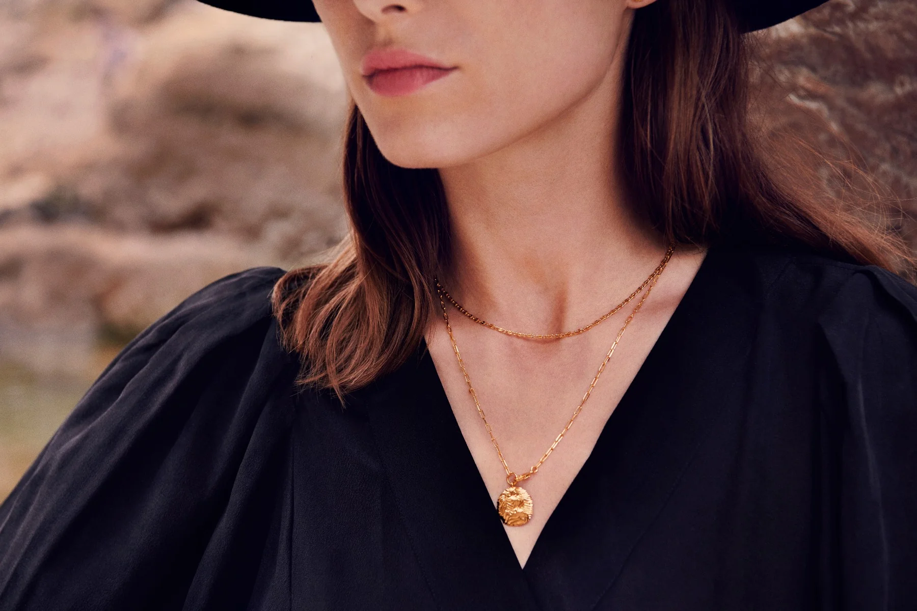 Eva Choker Halskæde - Forgyldt - Image 6