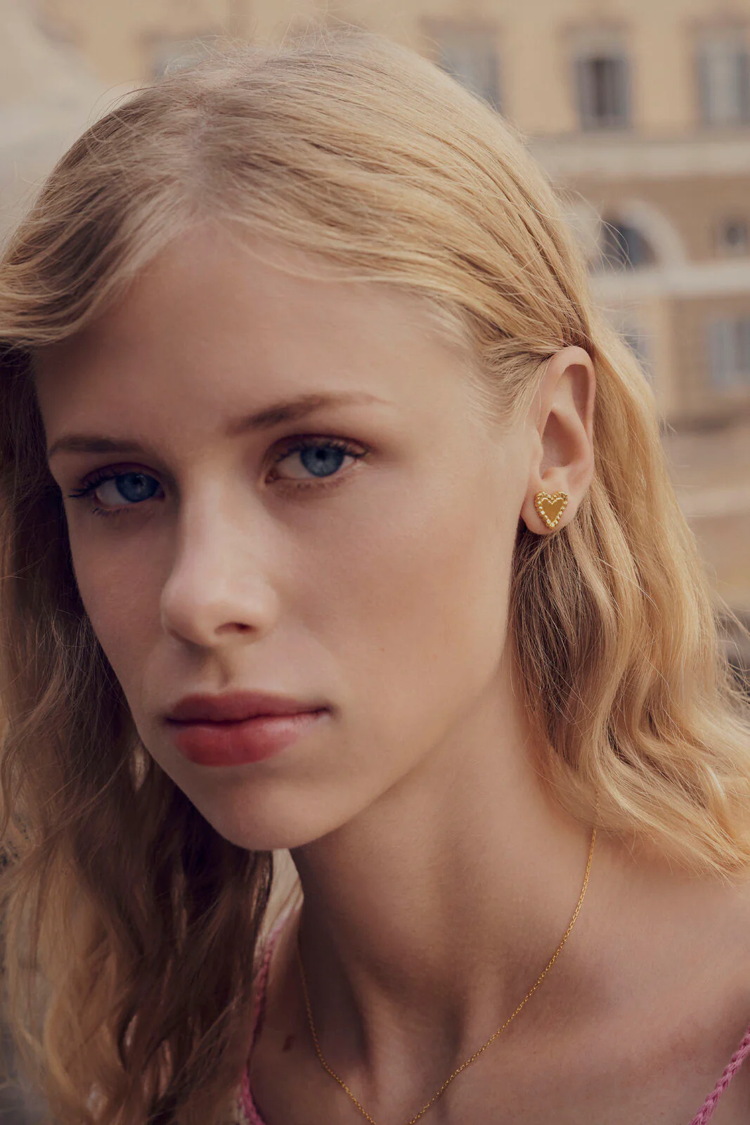 Julie ørestikker - forgyldt - Image 2