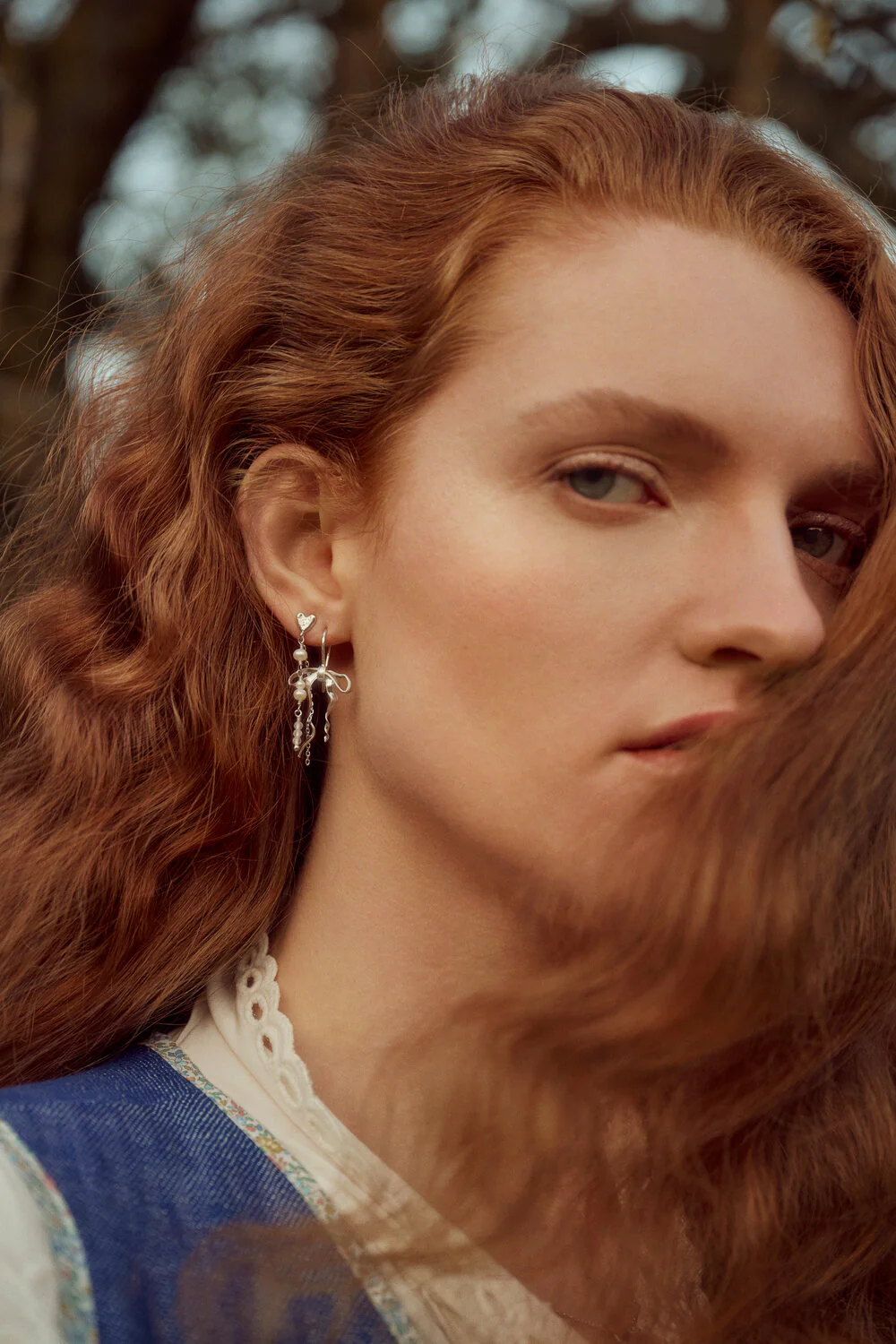 Sanja øreringe - Sølv - Image 2