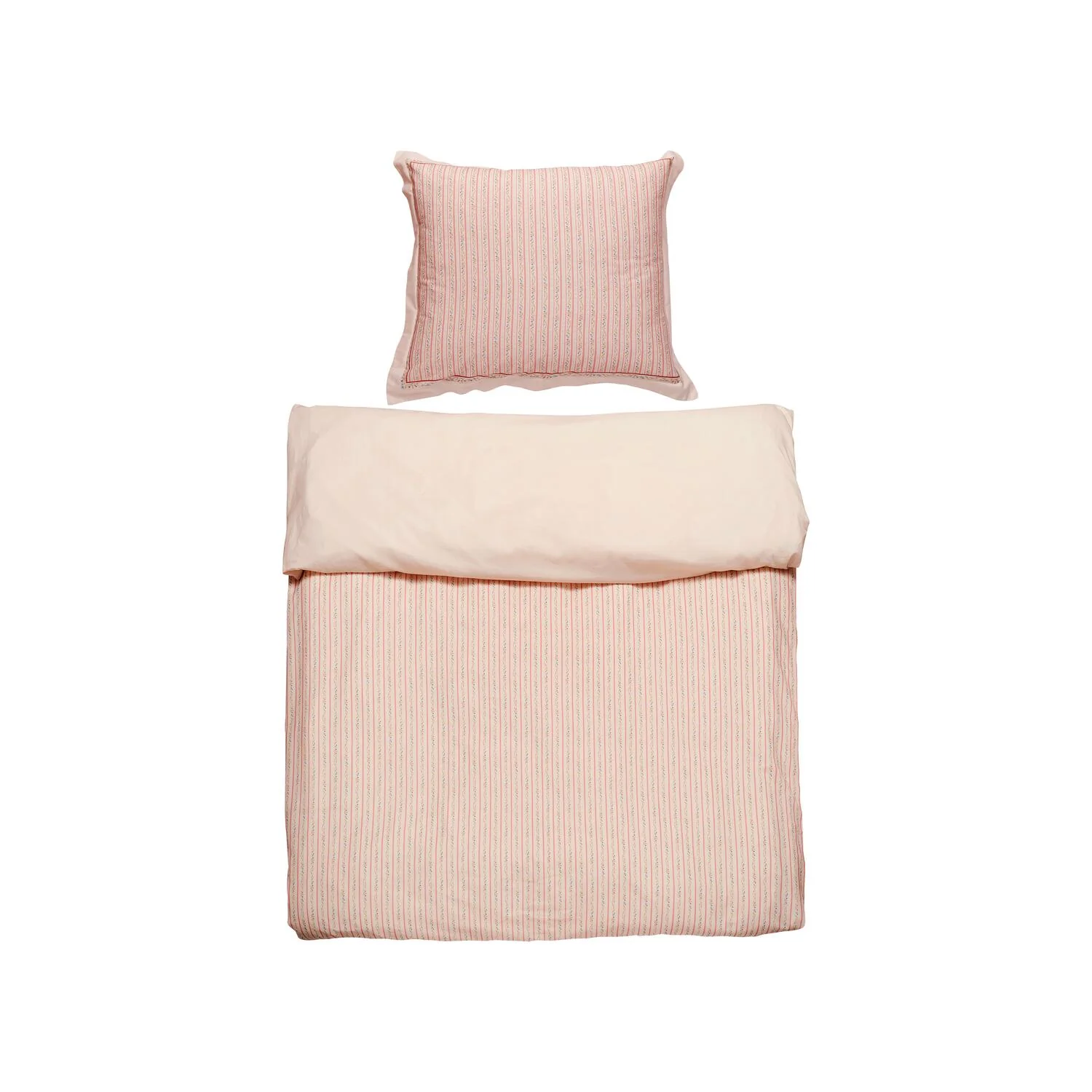 Sengesæt, 200x140 cm - Summer Stripe Peach - Image 6