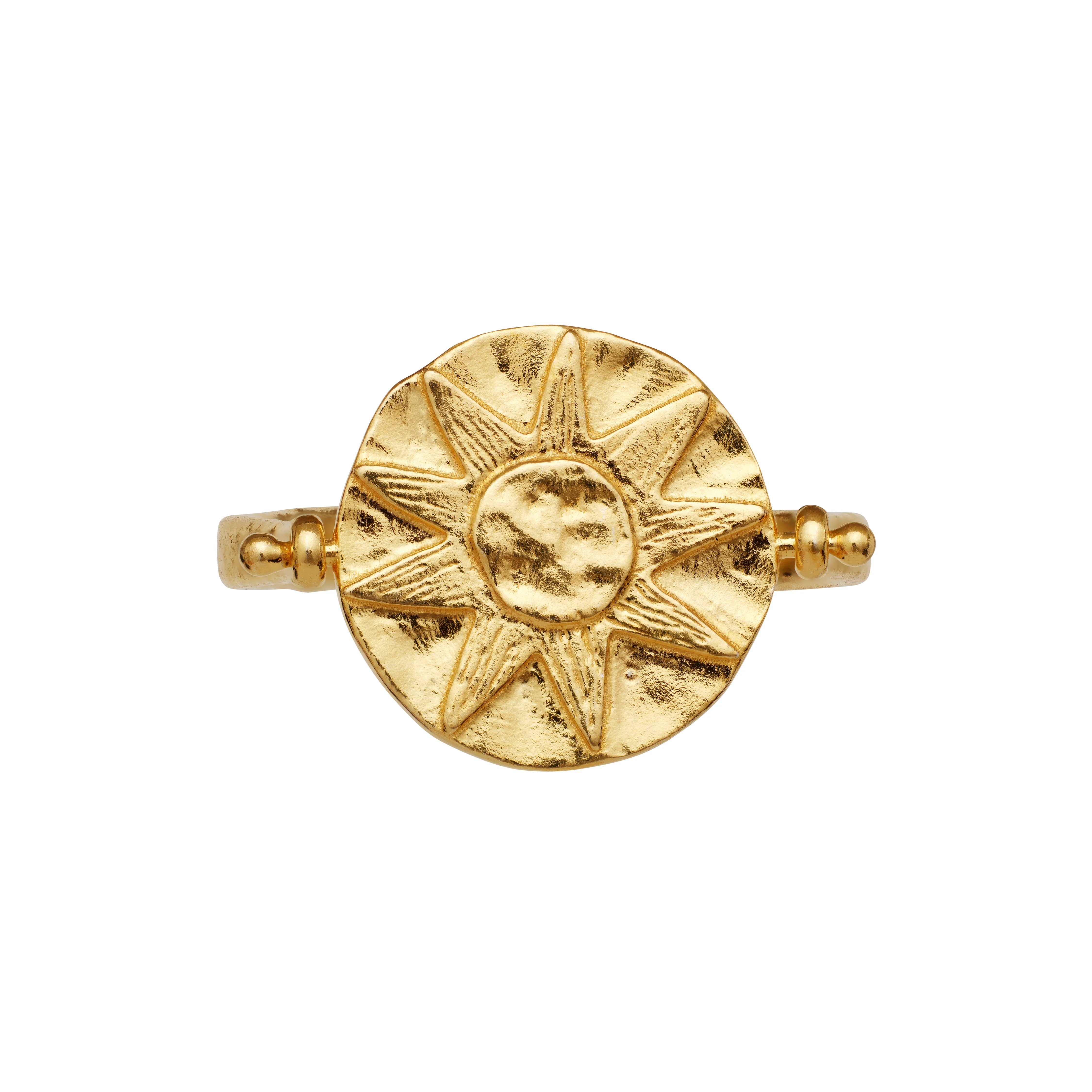 Sunna ring - forgyldt - Image 6