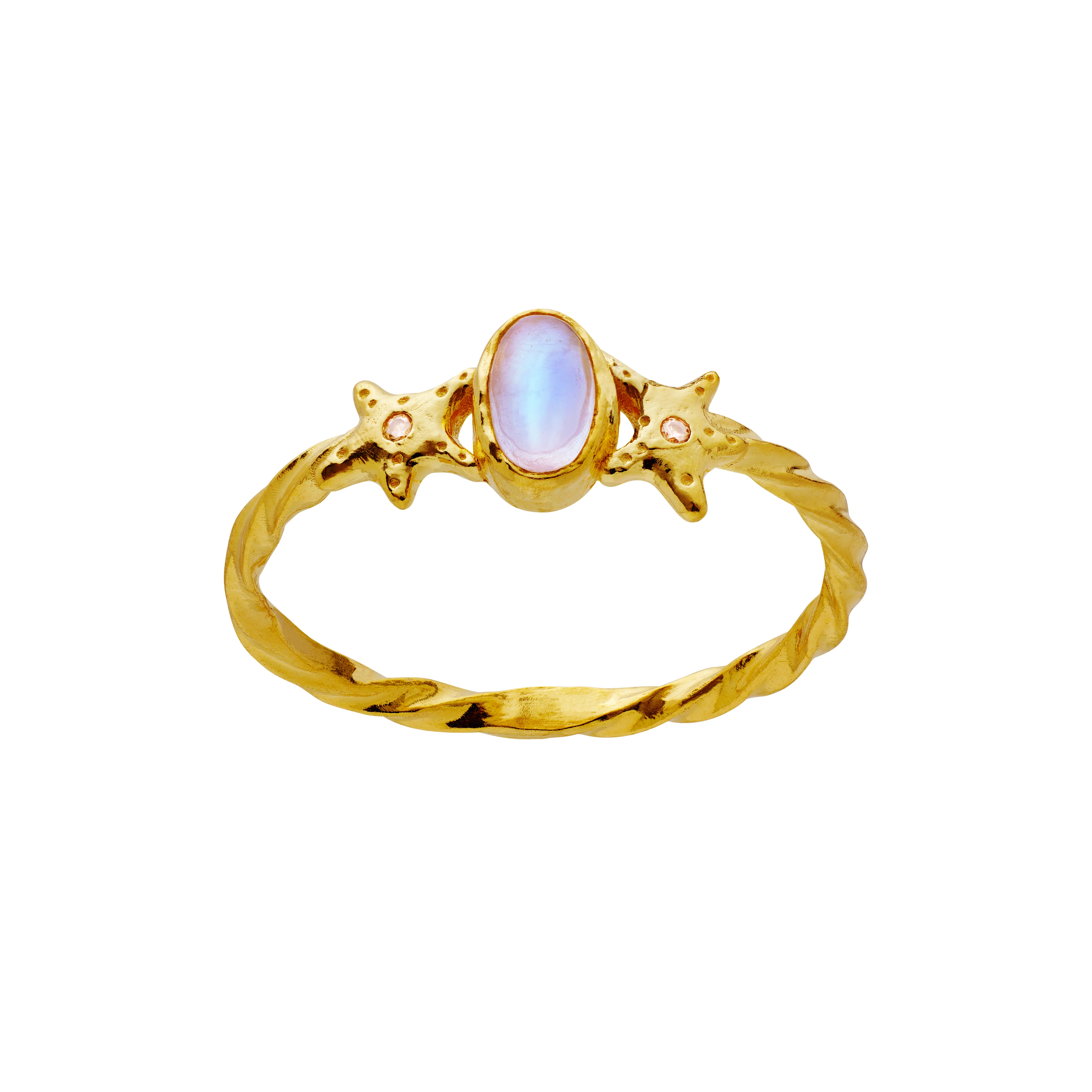 Ula ring - forgyldt