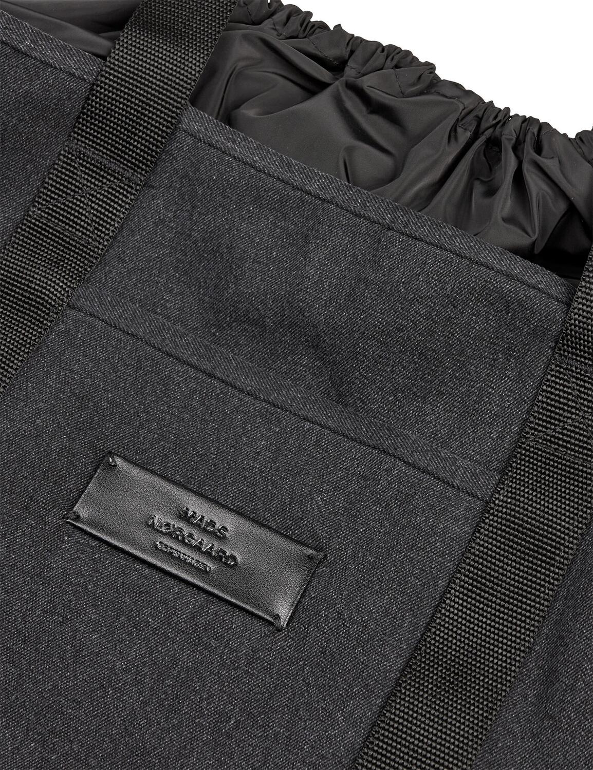 Boutique Adonis shopper - Washed Black - Image 3