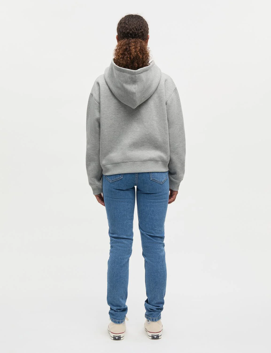 Standard Bobo hoodie - Grey Melange - Image 3
