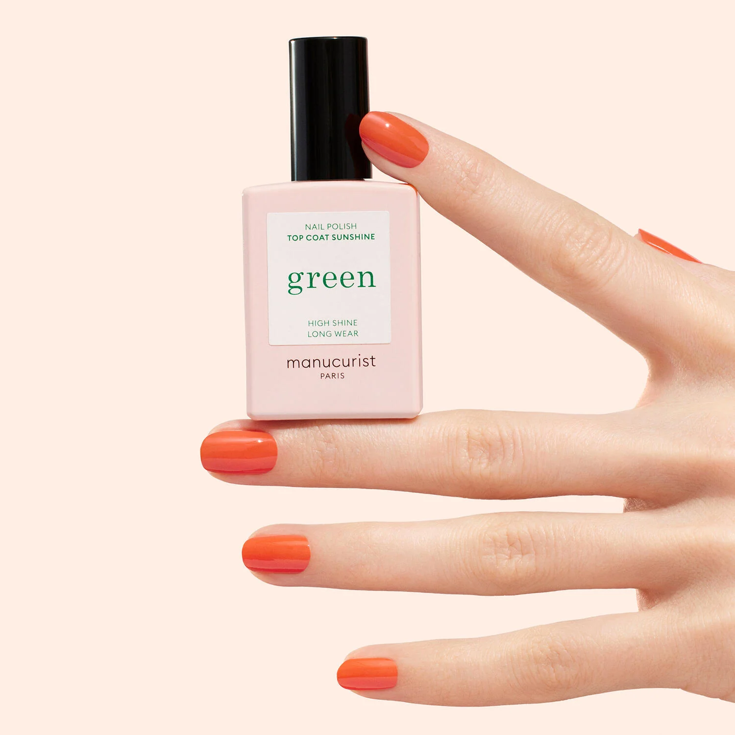Green Nail Sunshine Topcoat - 15 ml - Image 4