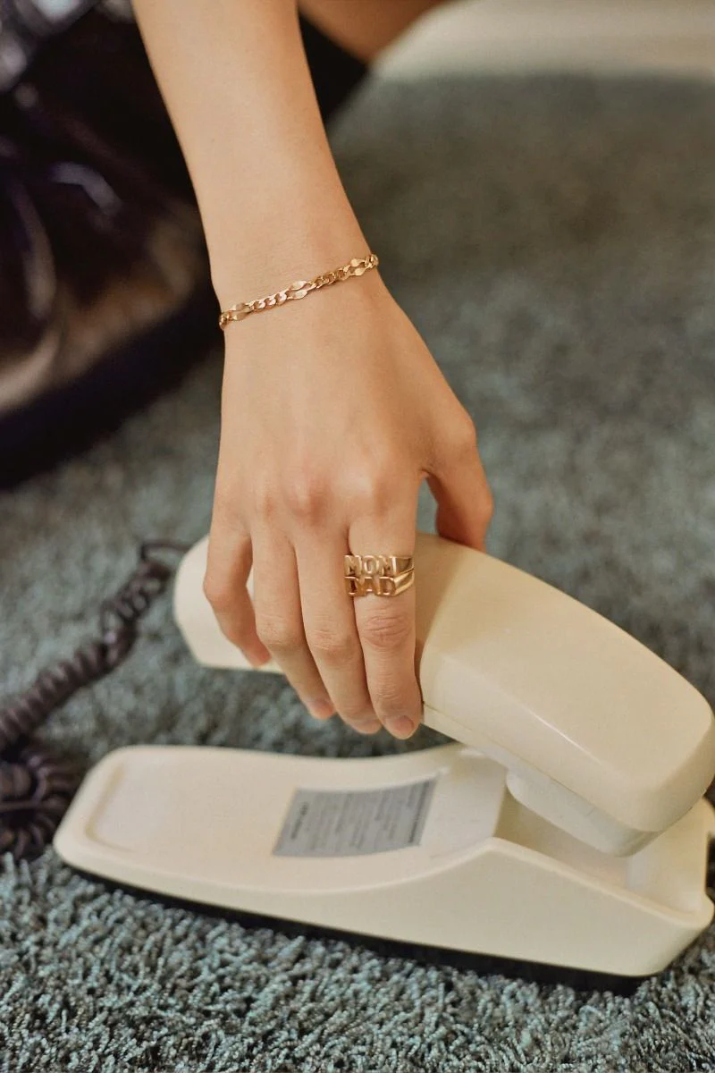 Dad ring - forgyldt - Image 3