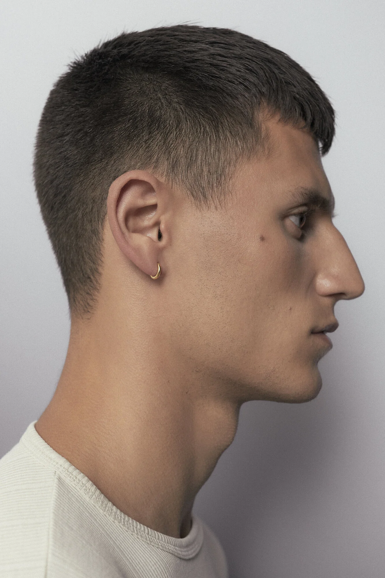 Marco huggie, forgyldt - 6 mm. - Image 2
