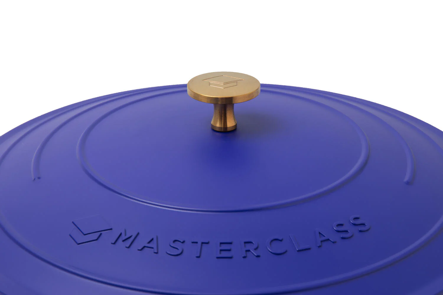 Støbt aluminiums gryde m/låg, Electric Blue - 5L - Image 5
