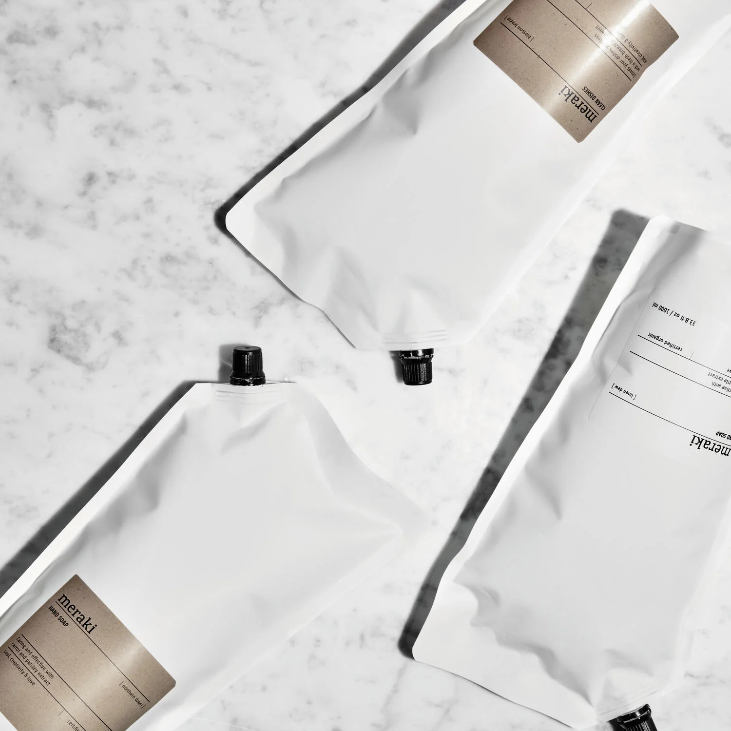 Opvaskemiddel refill, 1000 ml - Blossom breeze - Image 3