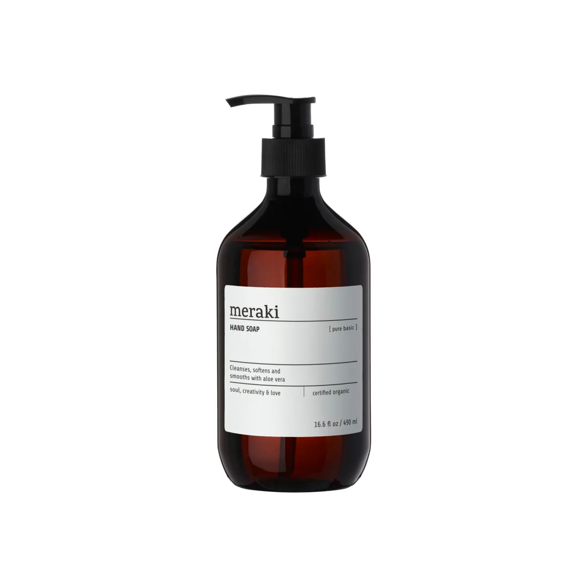 Pure Basic håndsæbe - 490 ml.