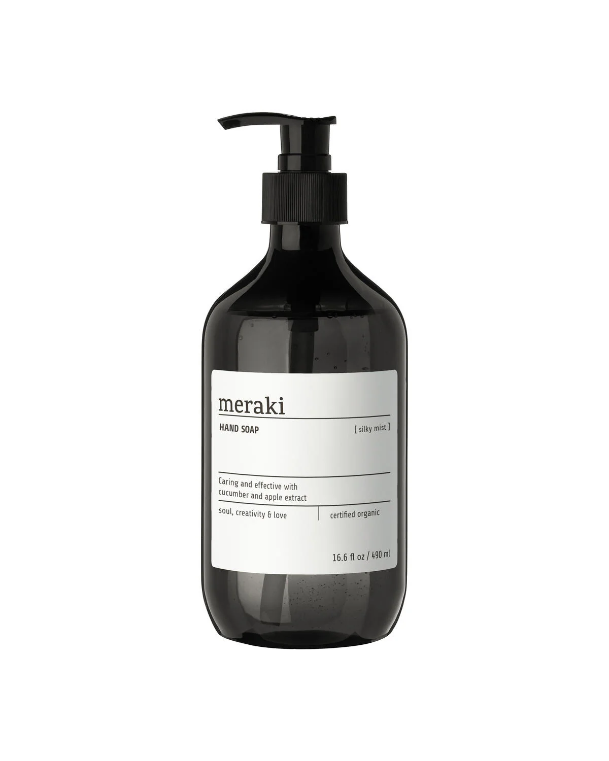 Silky Mist håndsæbe - 490 ml