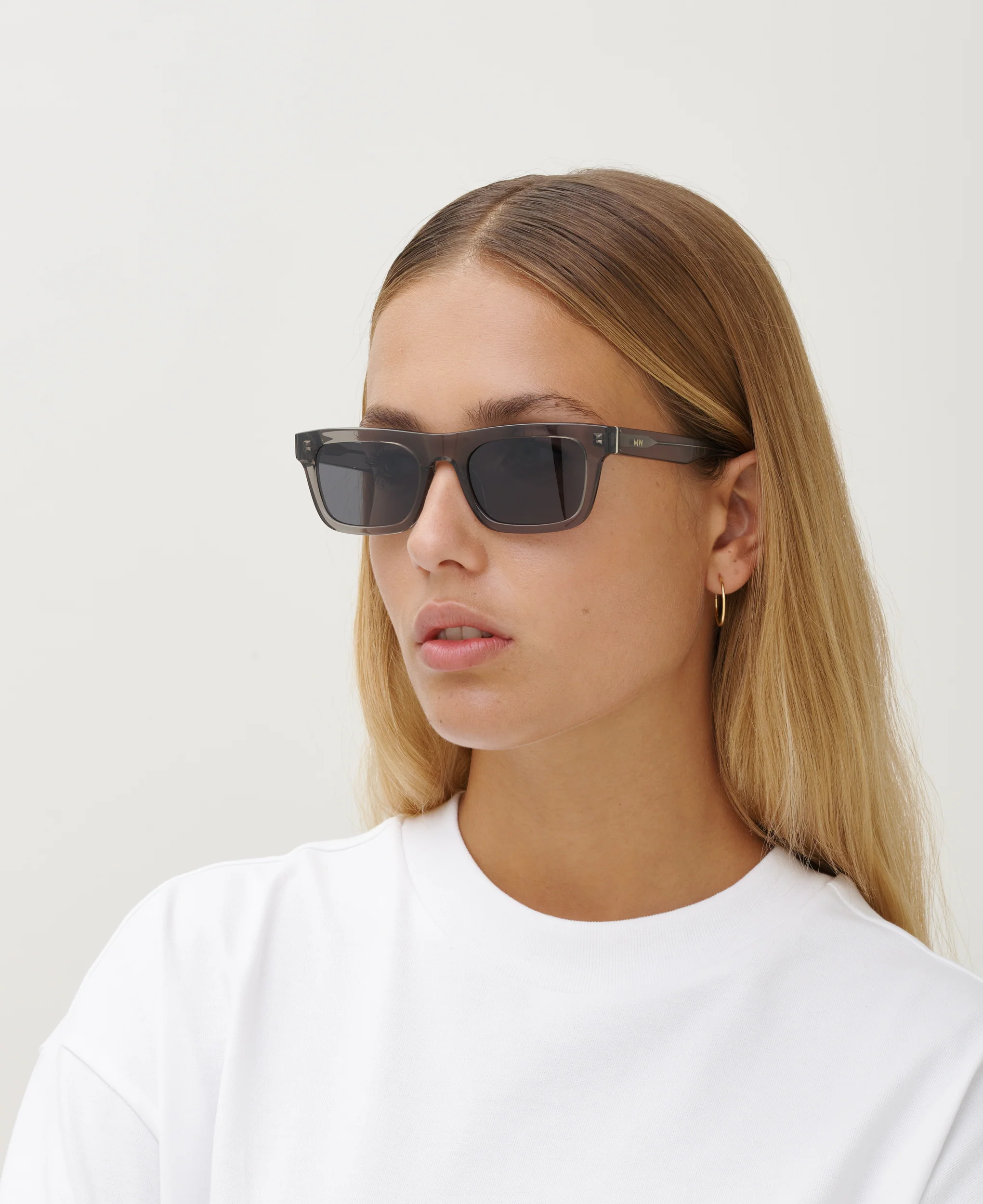 New Dylan solbrille - Grey Crystal Greey - Image 2