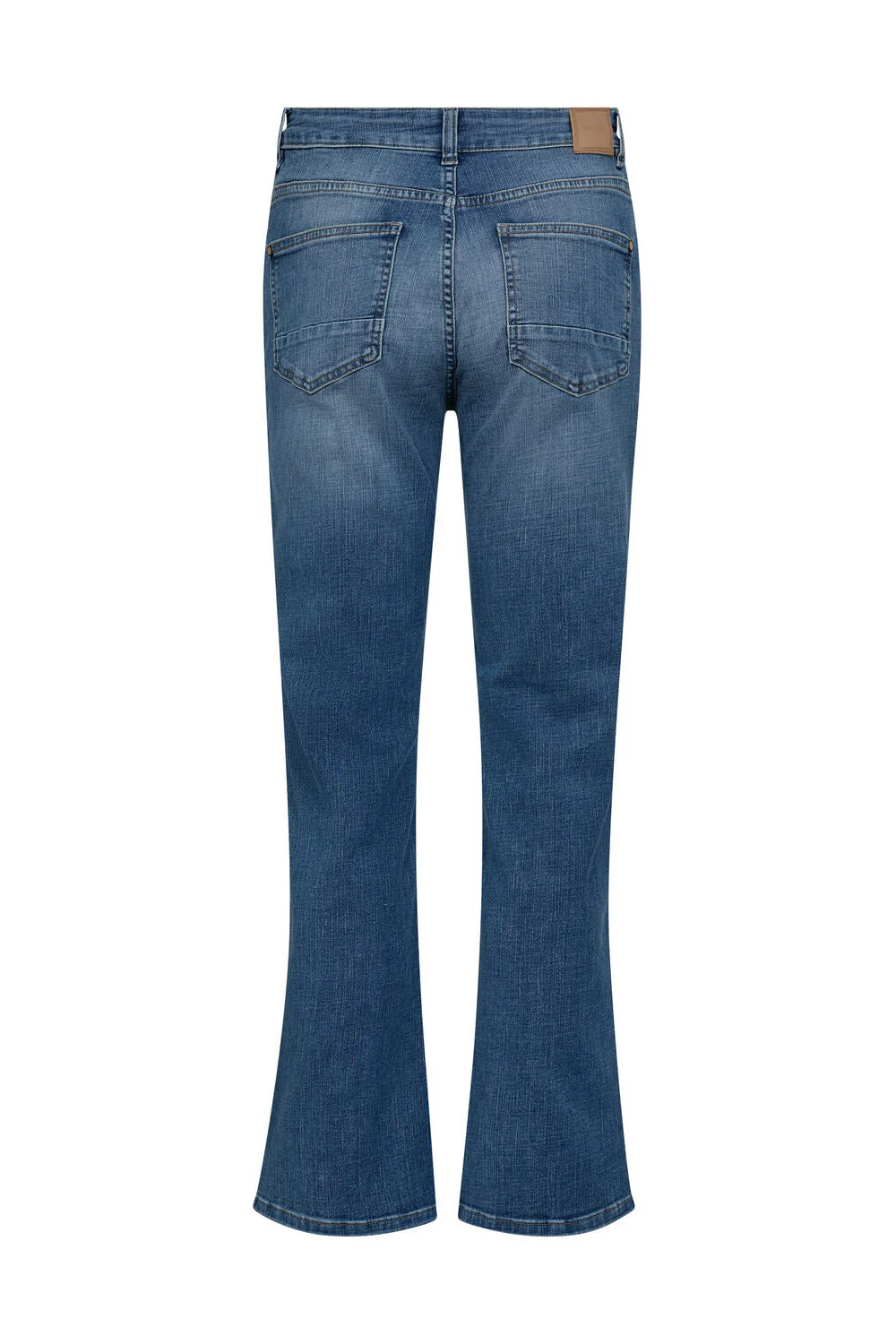 Cecilia Perla wide leg jeans – Mid Blue - Image 4