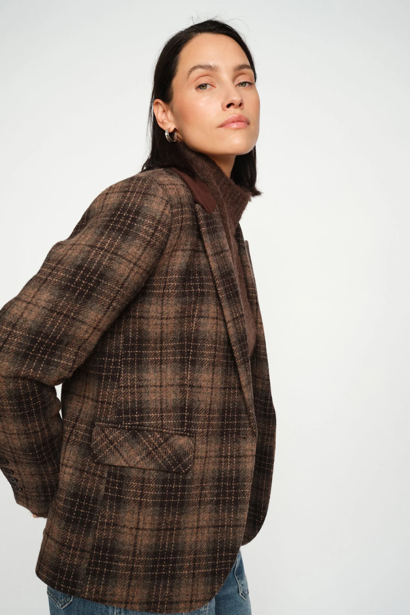 Elivia Chez blazer - Bracken - Image 5