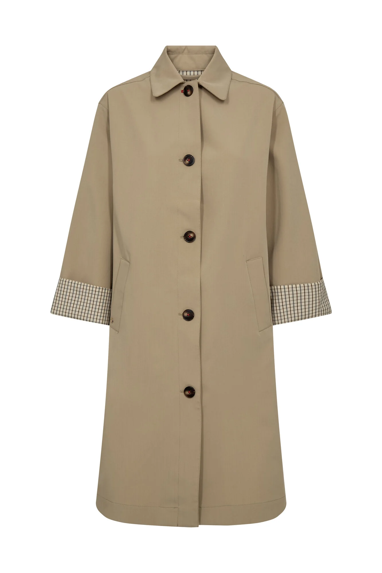 Riko Bora trenchcoat – Twill - Image 2