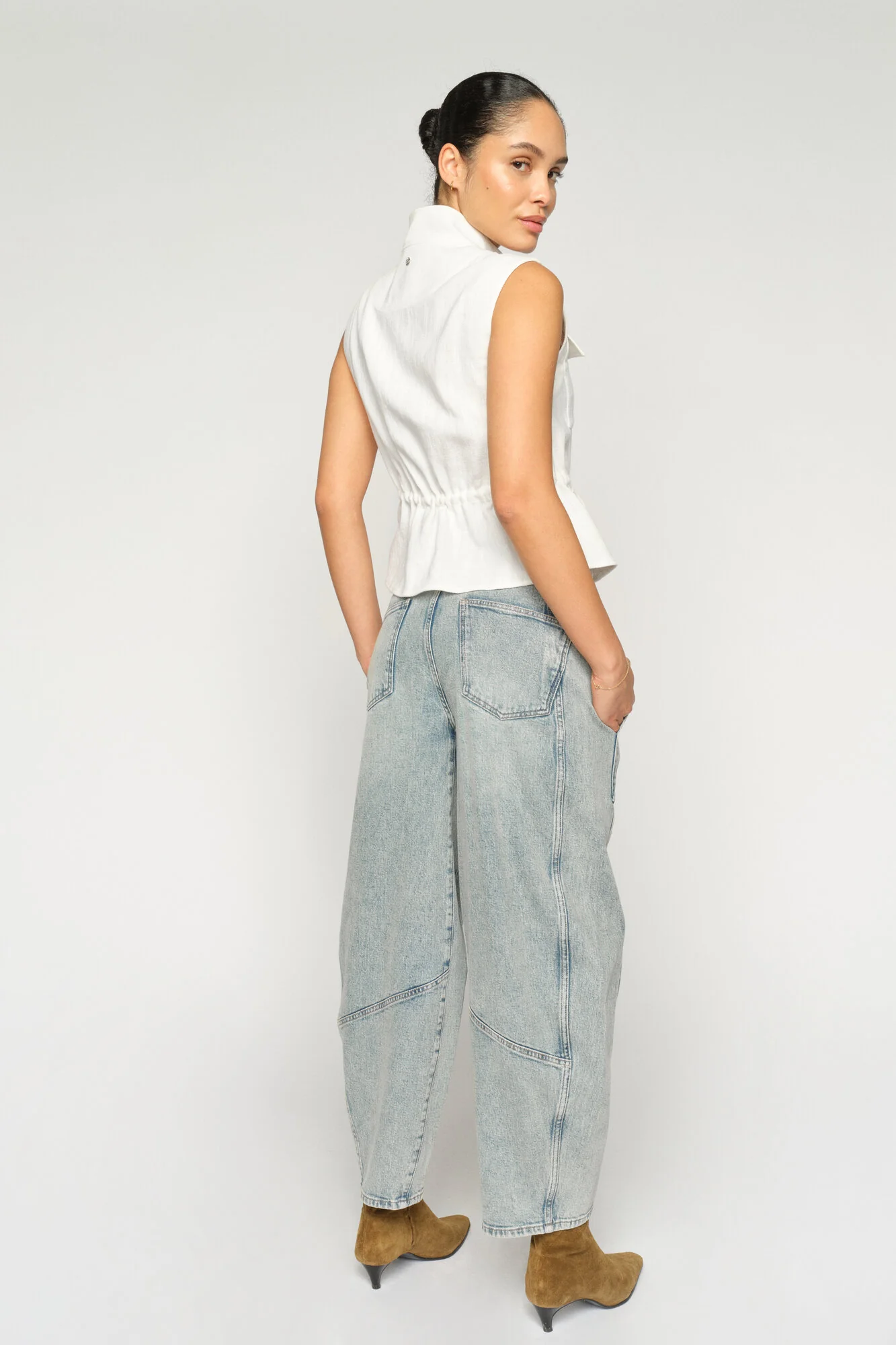 Rosie Galleon jeans – Light Blue - Image 4