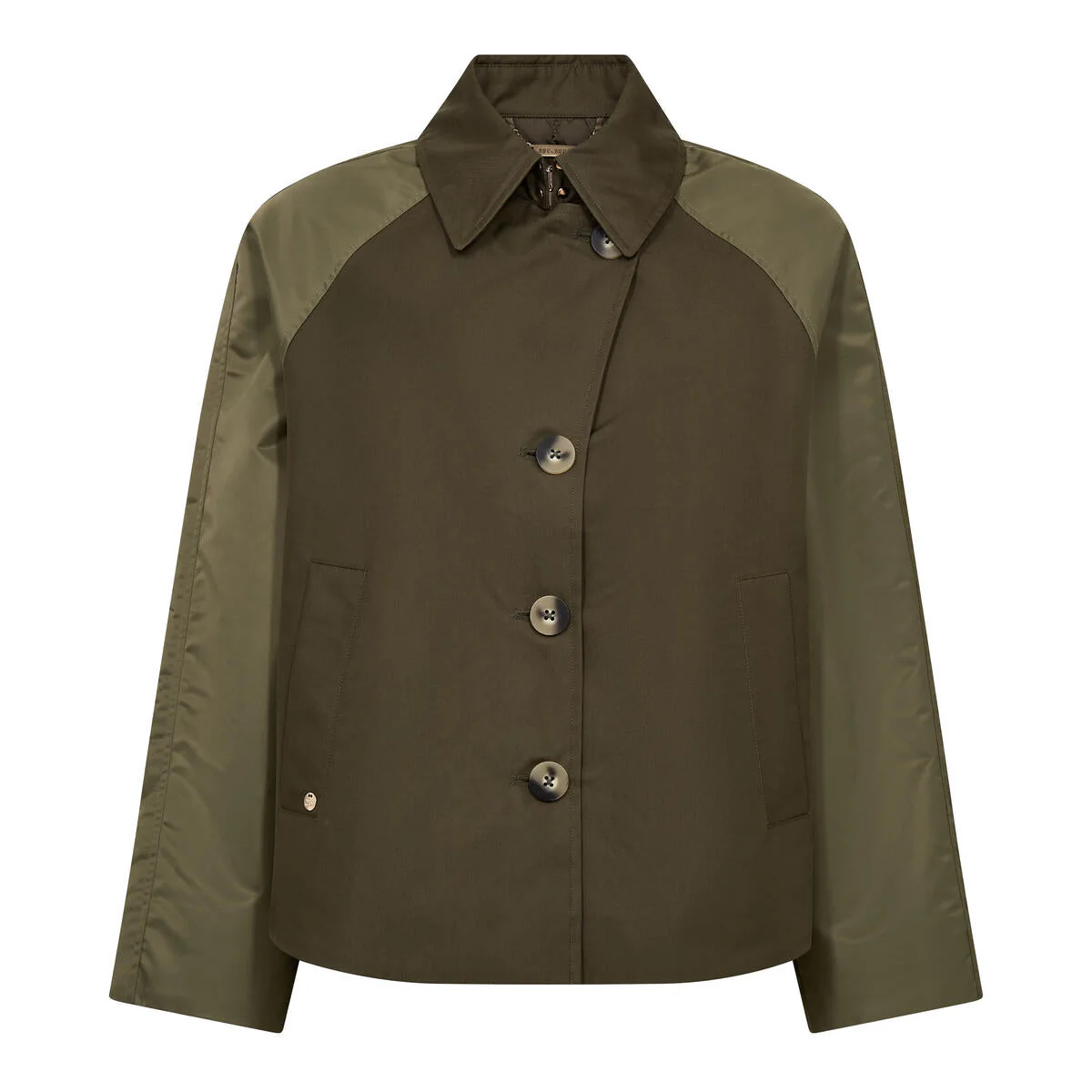 Zyla Neola trenchcoat – Olive Night - Image 2