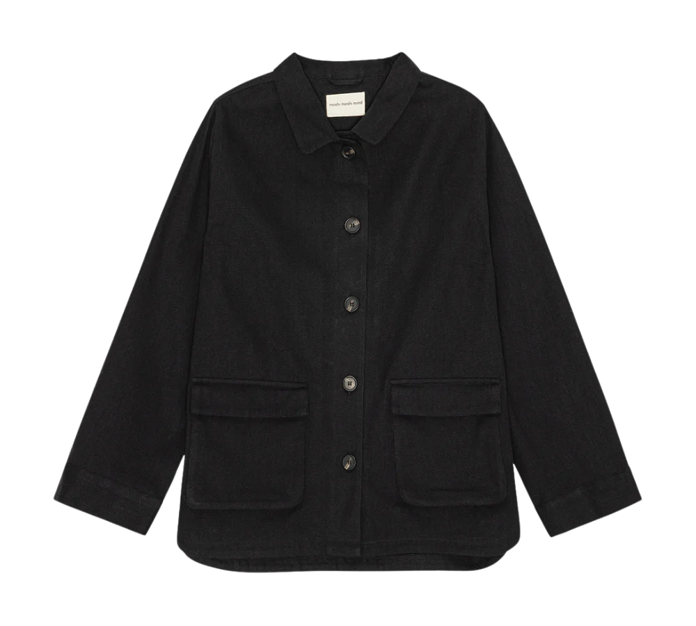 Elm Canvas skjortejakke - sort - Image 2