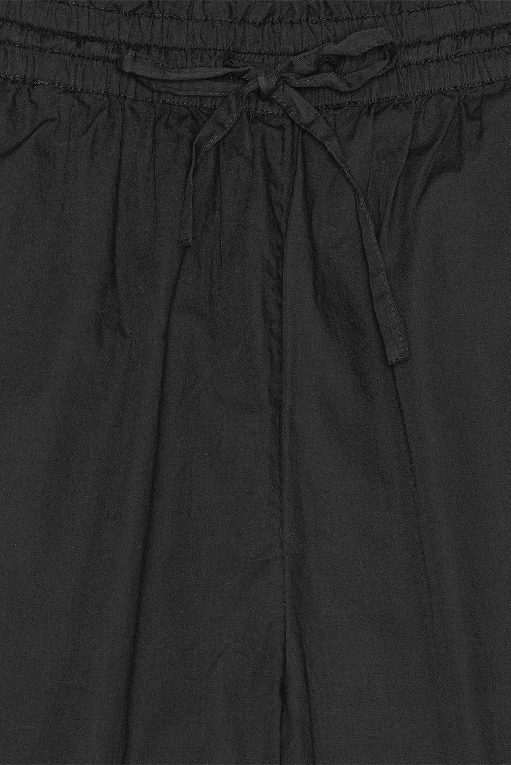 Moon Poplin løse bukser - Moonless Night - Image 4