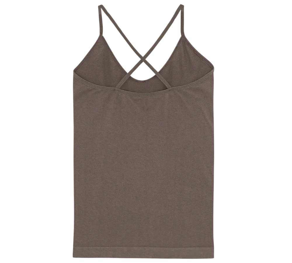 Stretch top - Stone Brown - Image 9