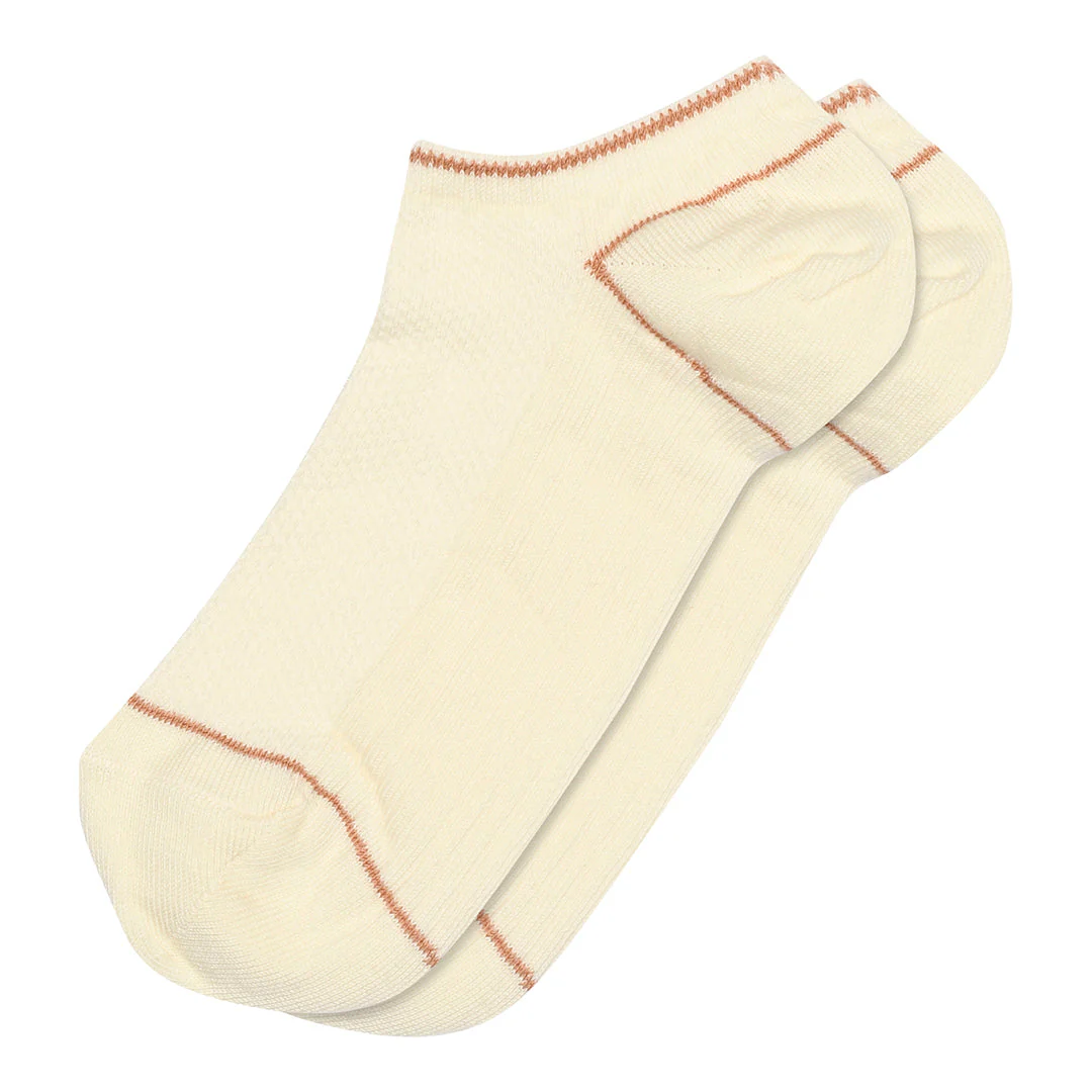 Beth Sneaker strømper - Cream