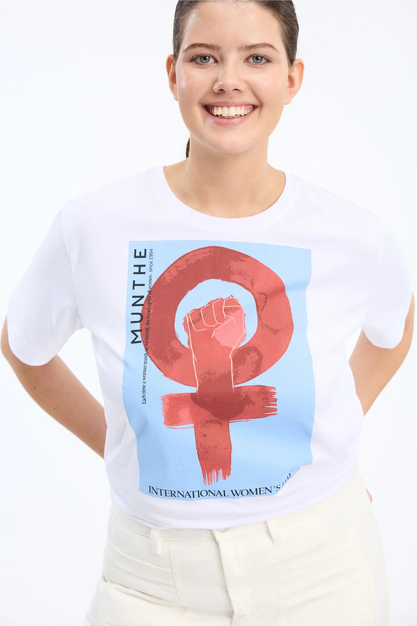 Bilja t-shirt - hvid - Image 6