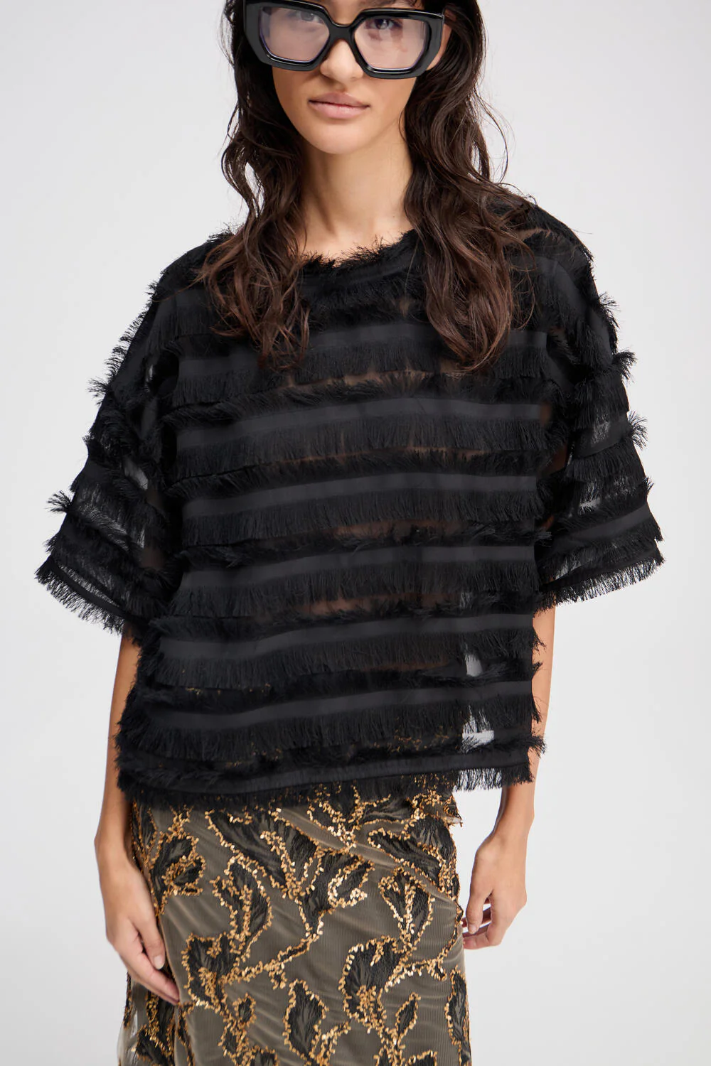 Lipona bluse - sort - Image 4