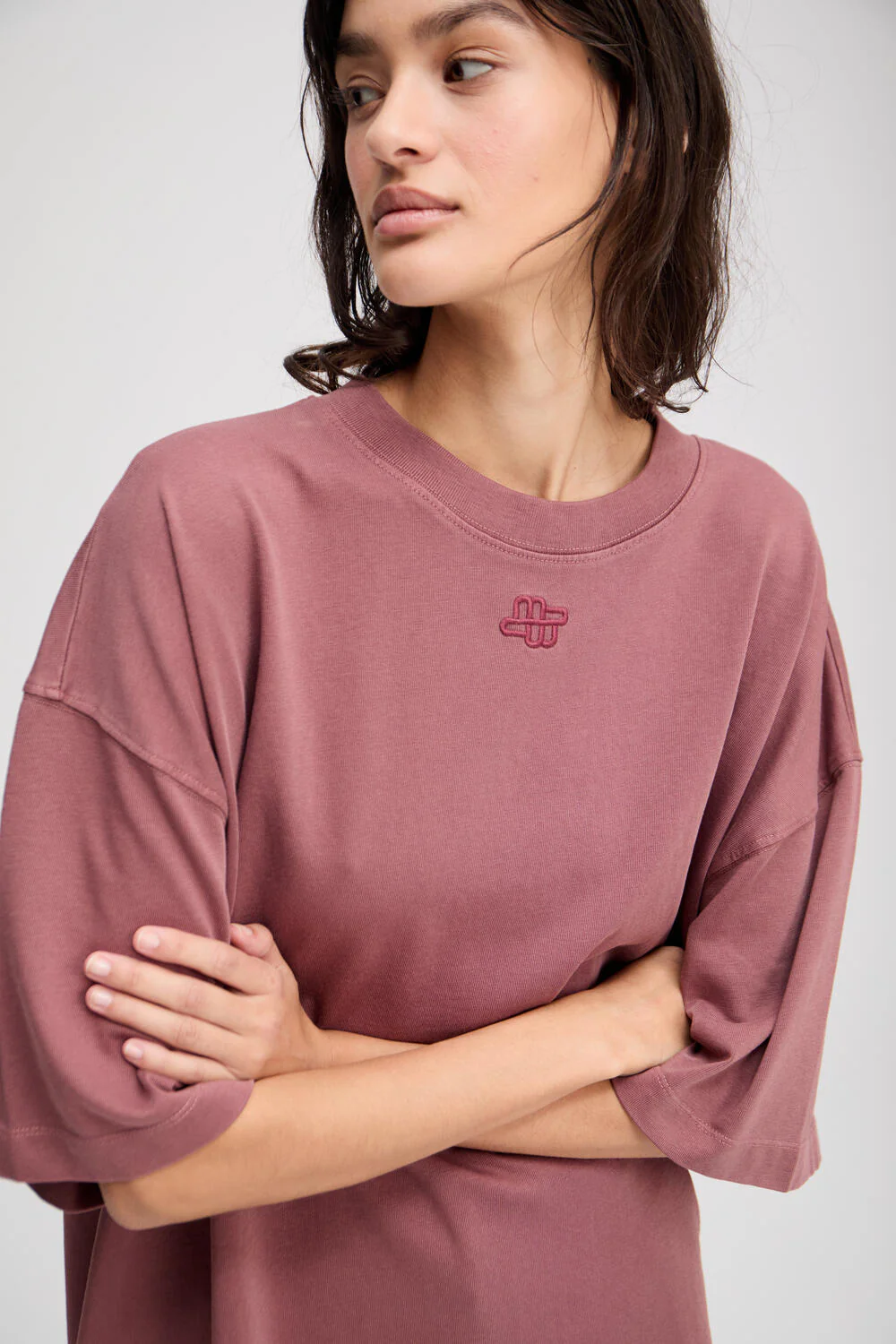 Lippin t-shirt - Bordeaux - Image 3