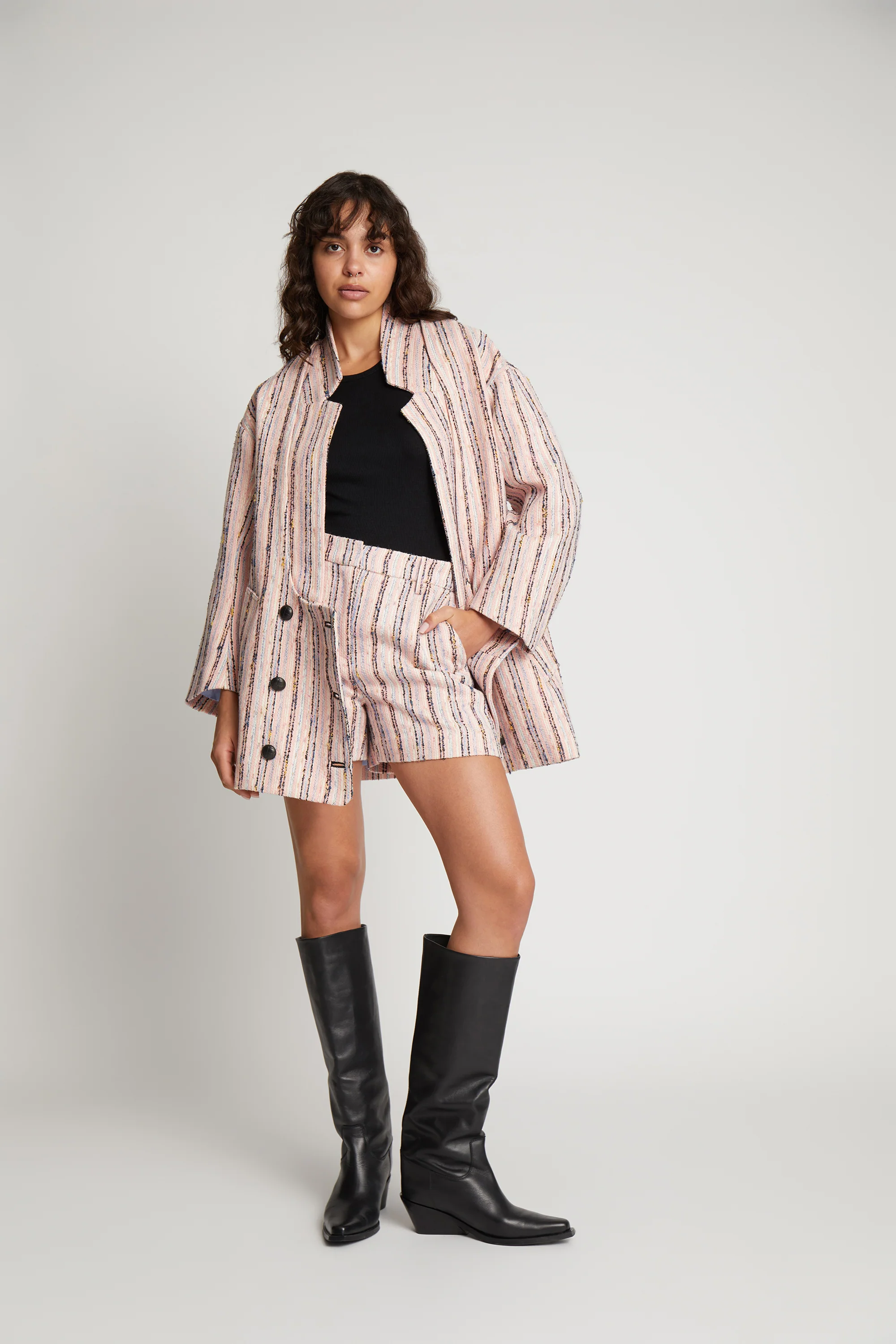 Salorie blazer - Peach - Image 5