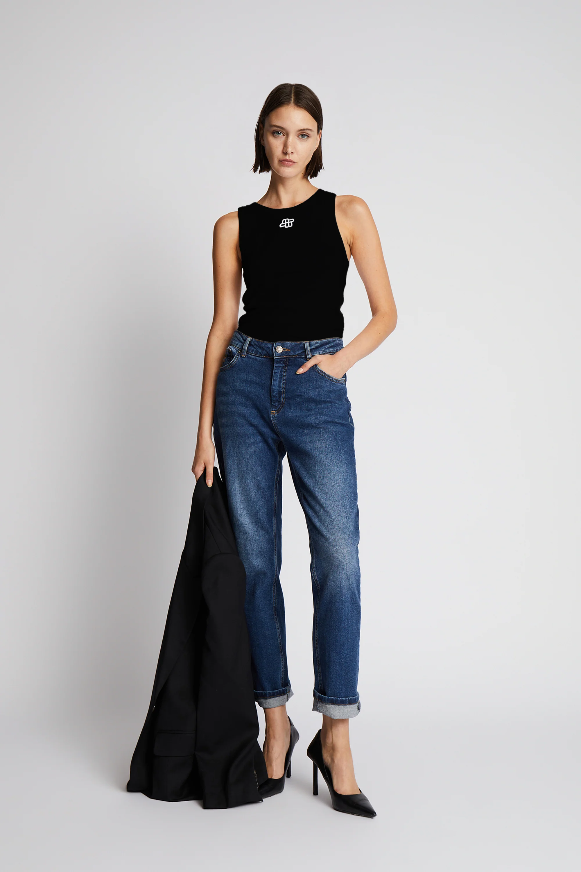 Tezza Logo tank top - sort - Image 3