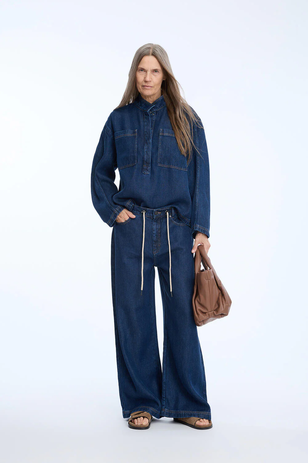 Tuxa denimskjorte - Indigo - Image 5
