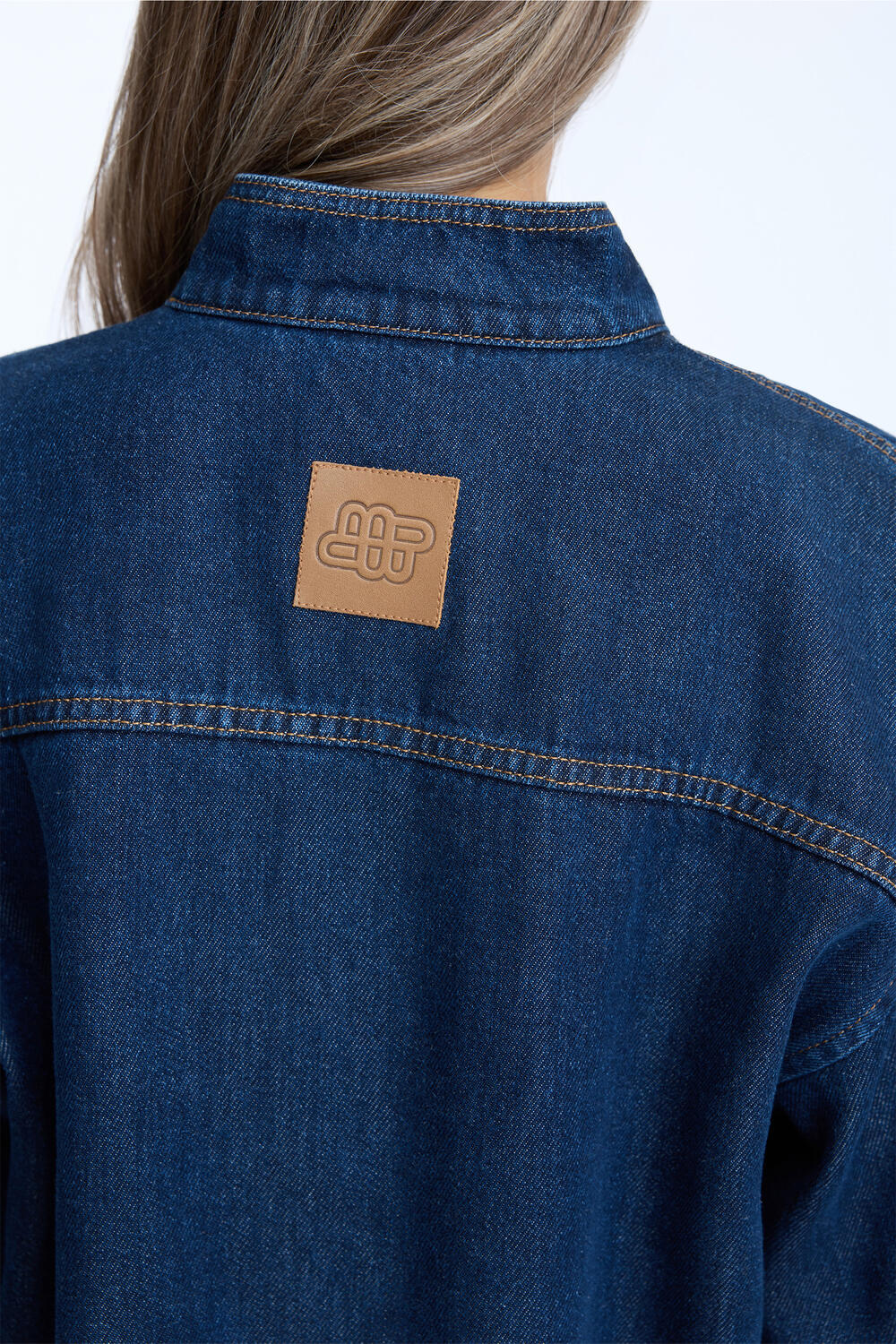 Tuxa denimskjorte - Indigo - Image 7