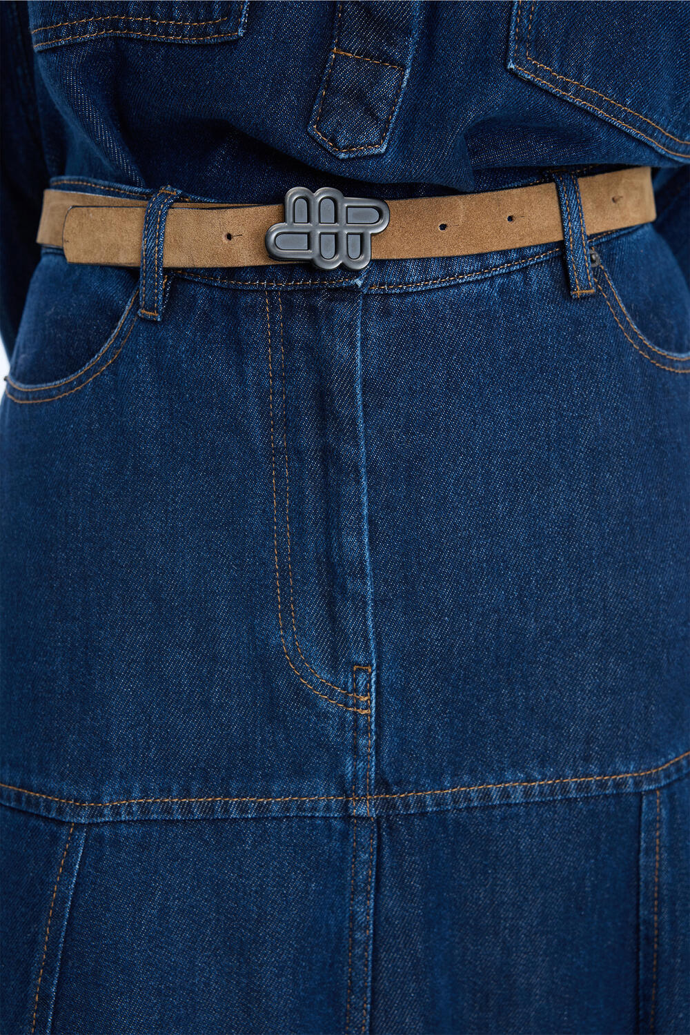 Tuxya denimnederdel - Indigo - Image 5