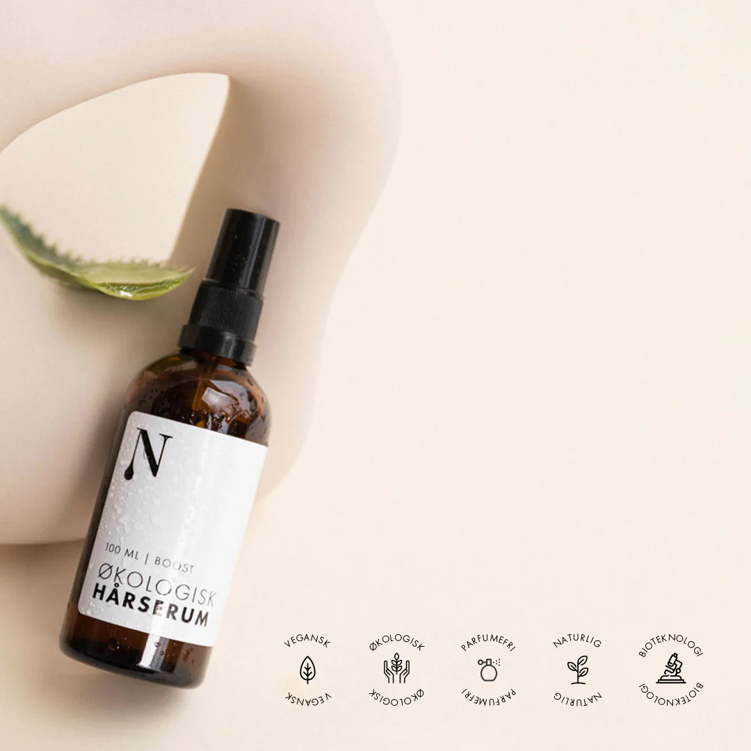 Økologisk Boost hårserum - 100 ml. - Image 3