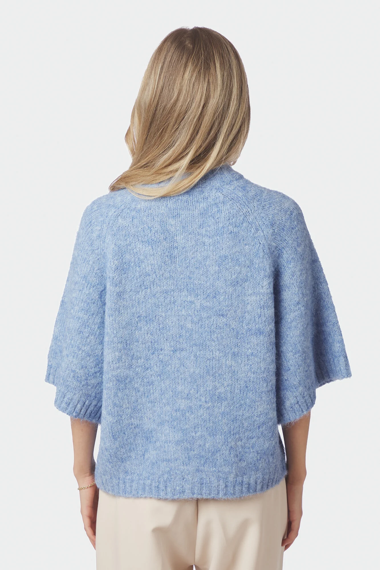 Benuta Fluffy cardigan - Dusty Blue - Image 3