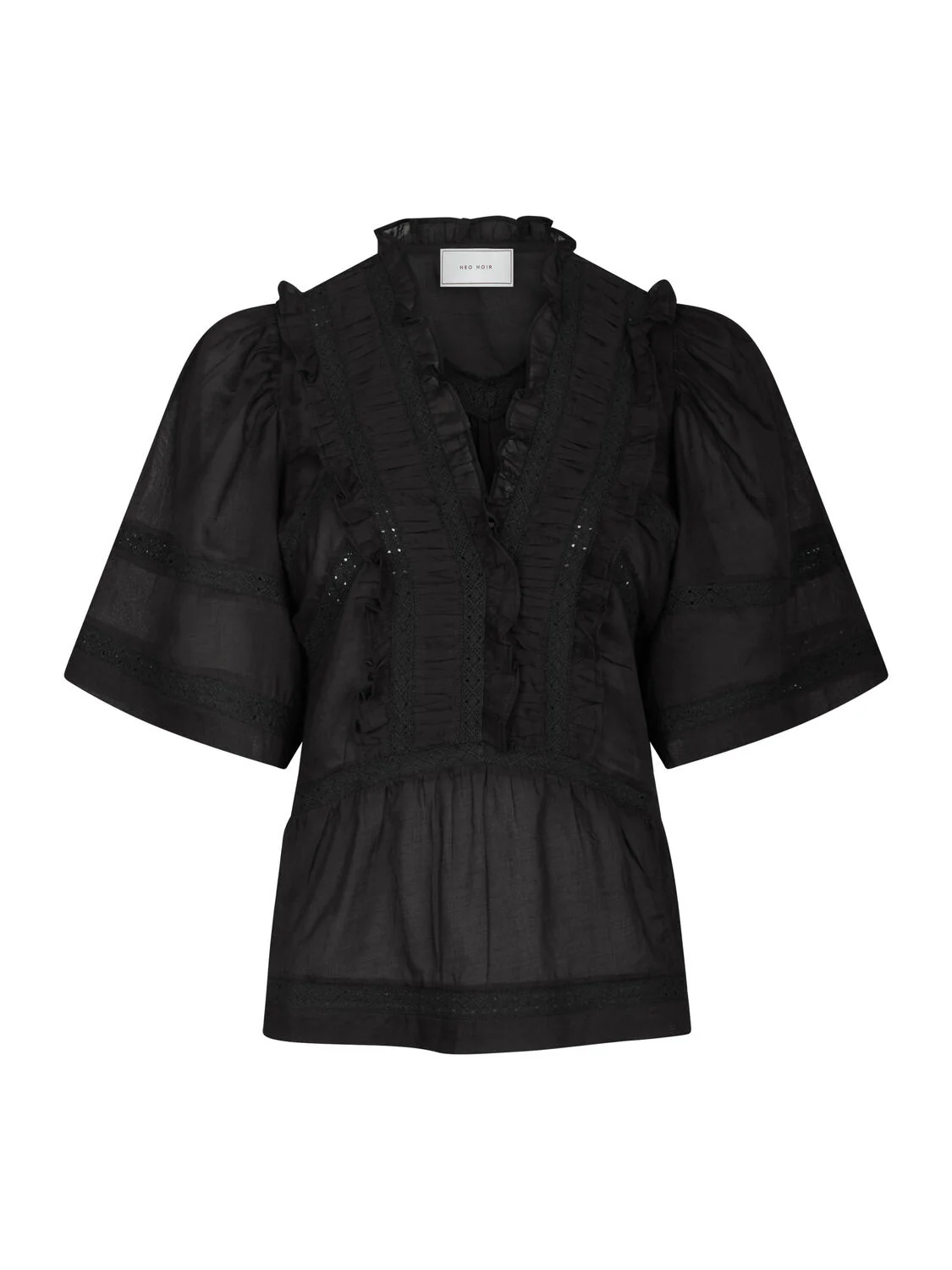 Evienne S Voile top - sort - Image 2