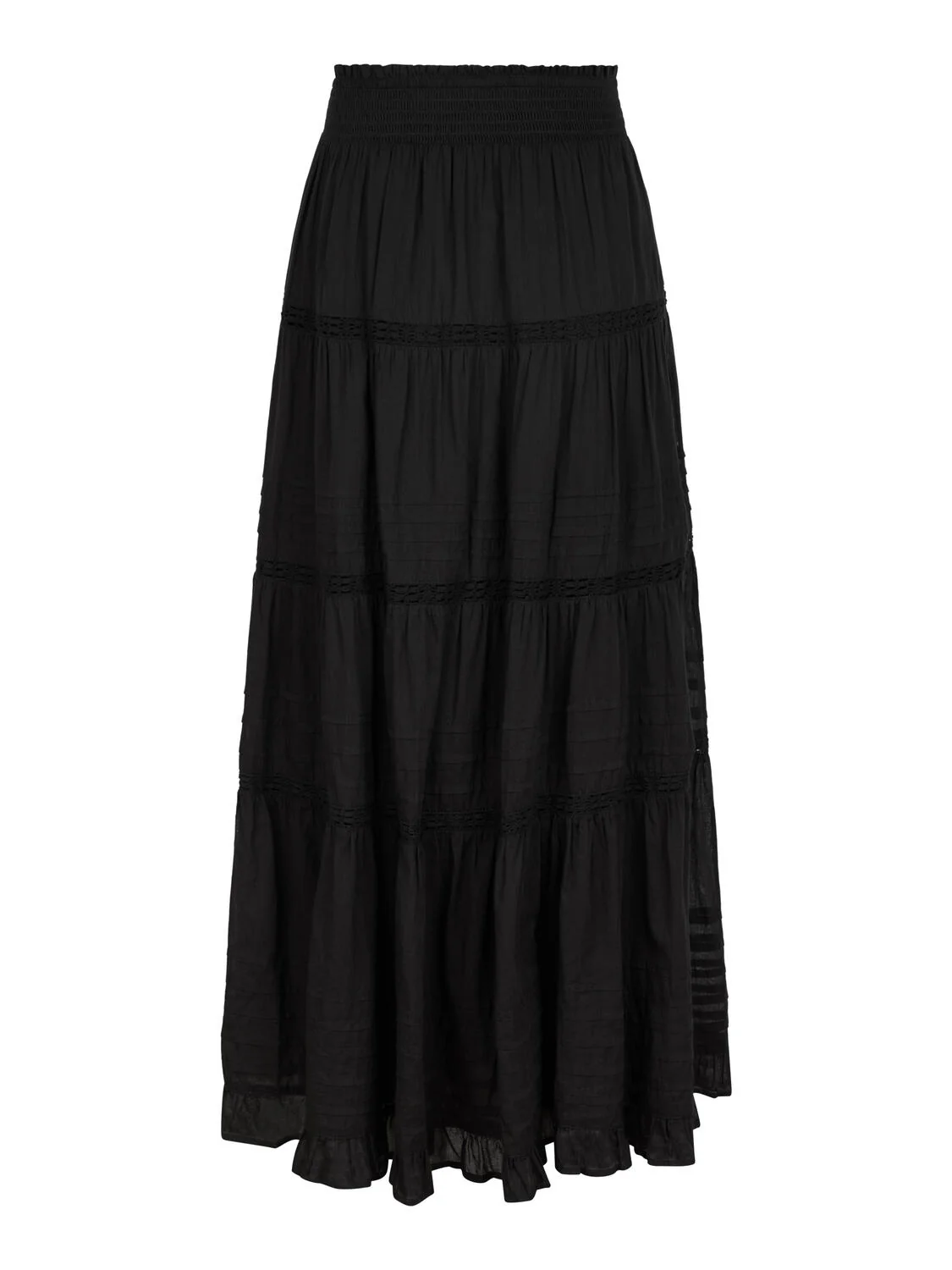 Felicia S Voile nederdel - sort - Image 3