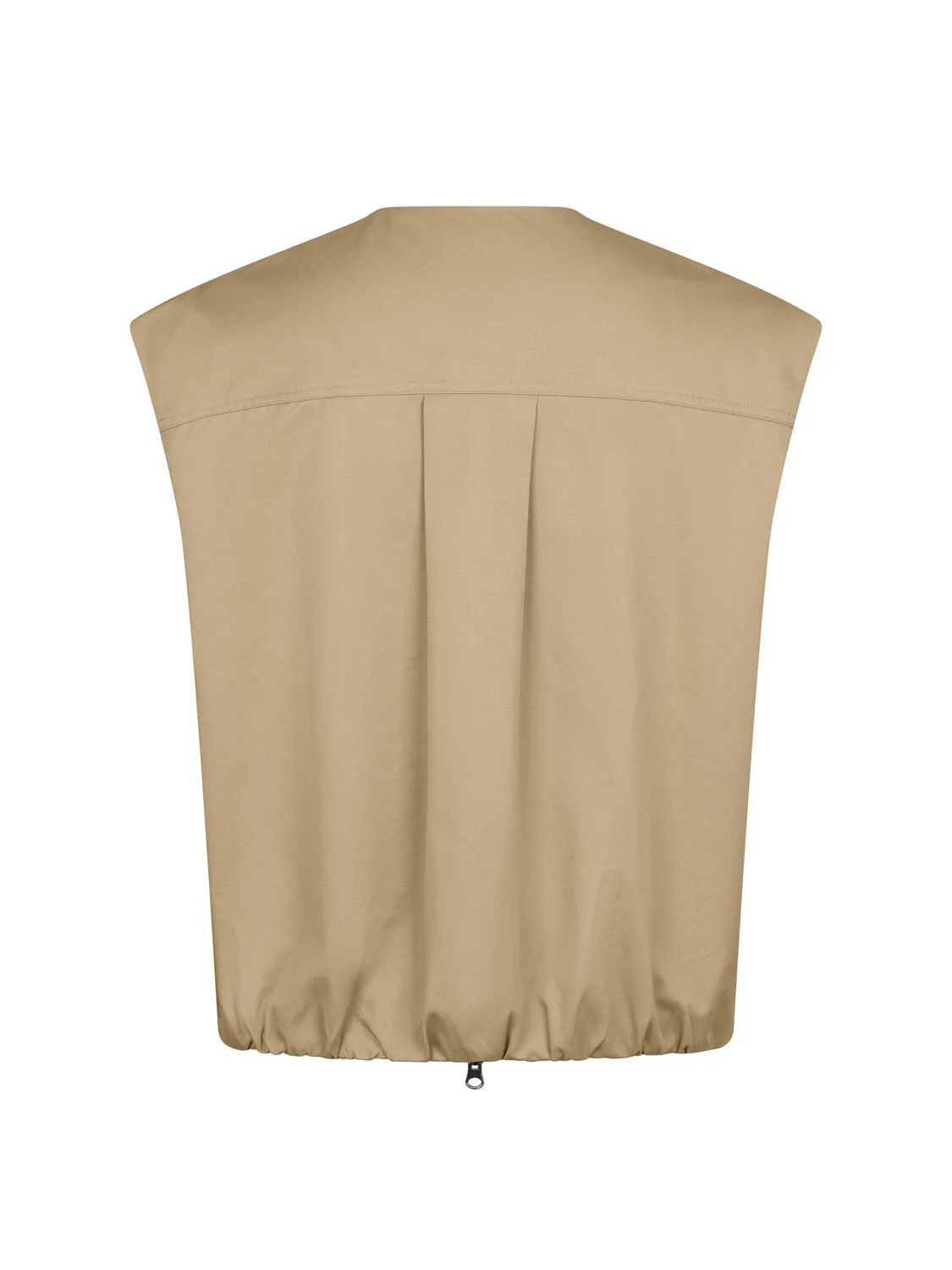 Flo Balloon Twill vest - Taupe - Image 6