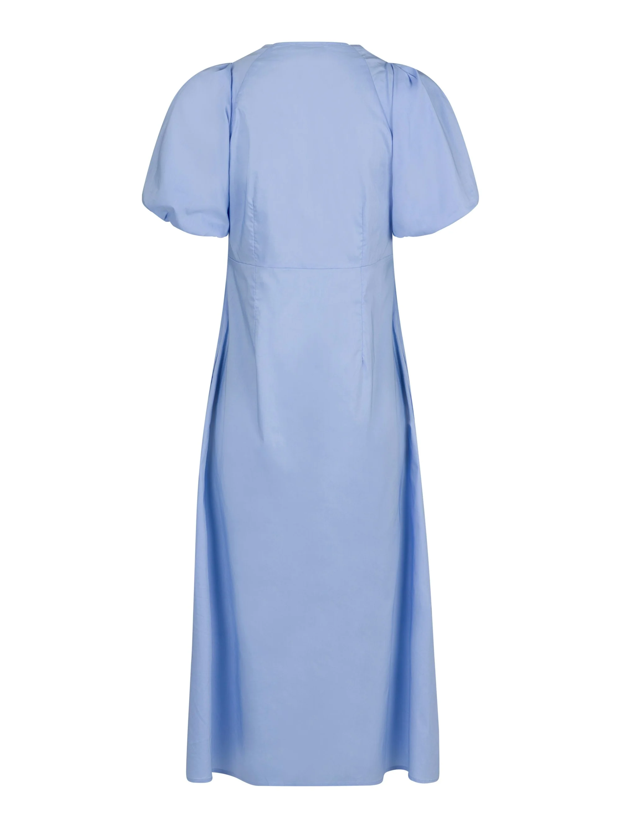 Illana Poplin kjole - Sky Blue - Image 4