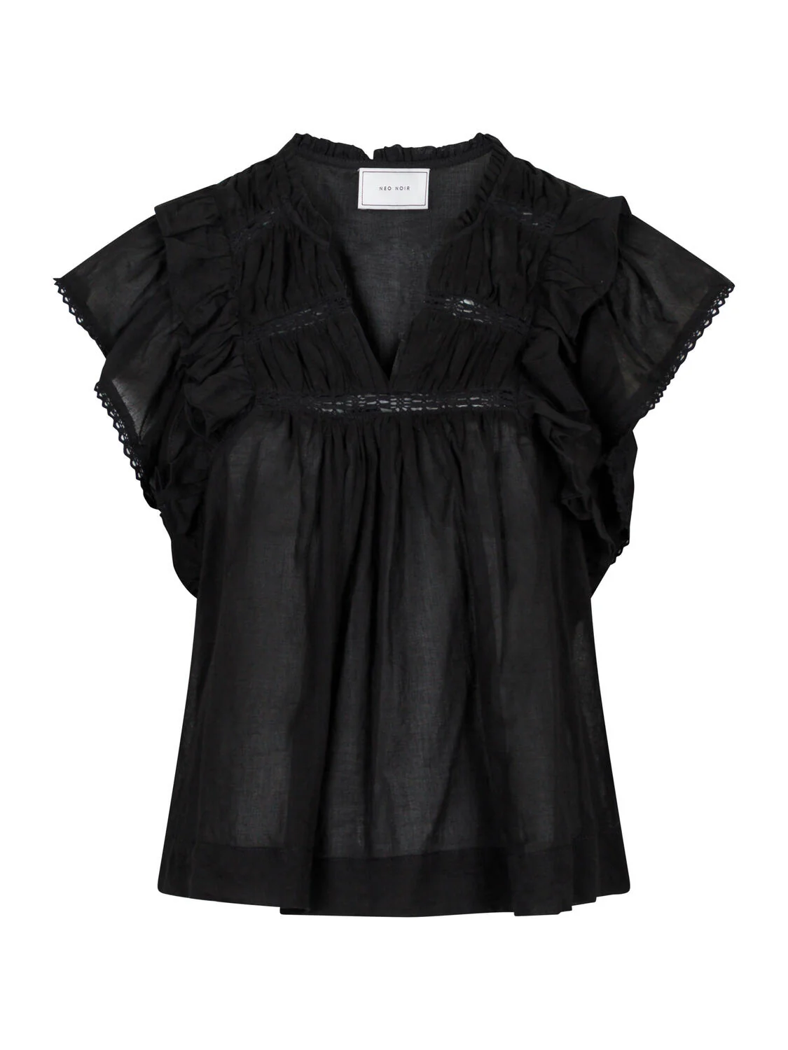 Jayla S Voile top - sort - Image 2