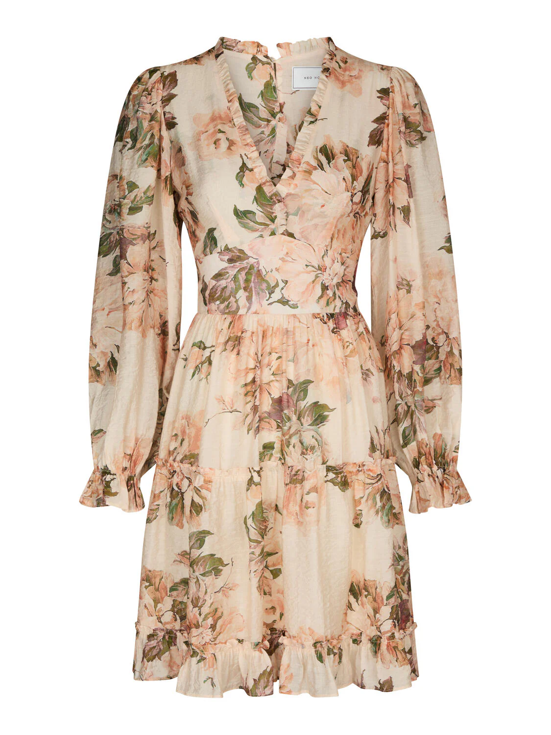 Miller Mega Floral kjole - Peach Blossom - Image 2