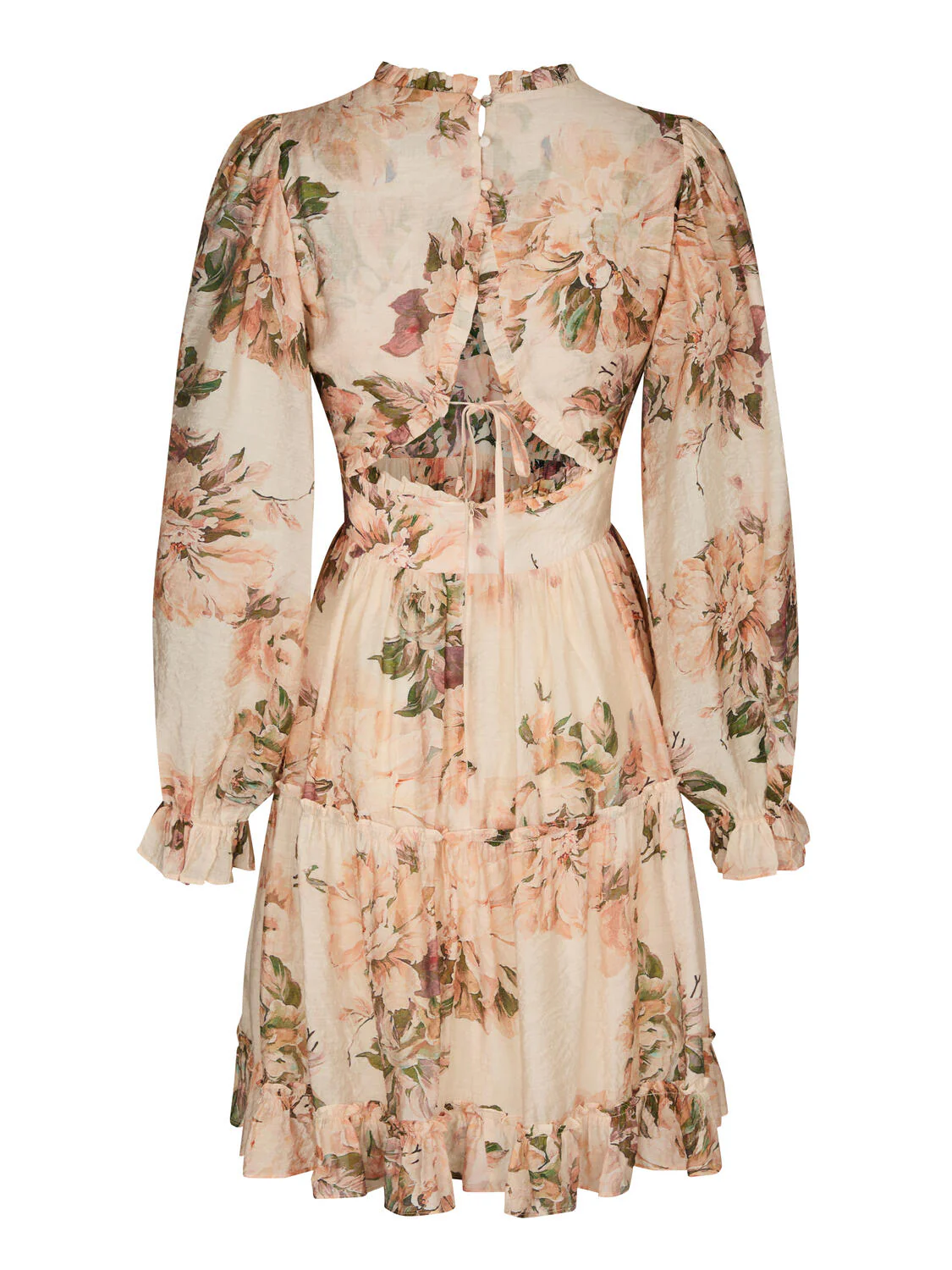 Miller Mega Floral kjole - Peach Blossom - Image 5