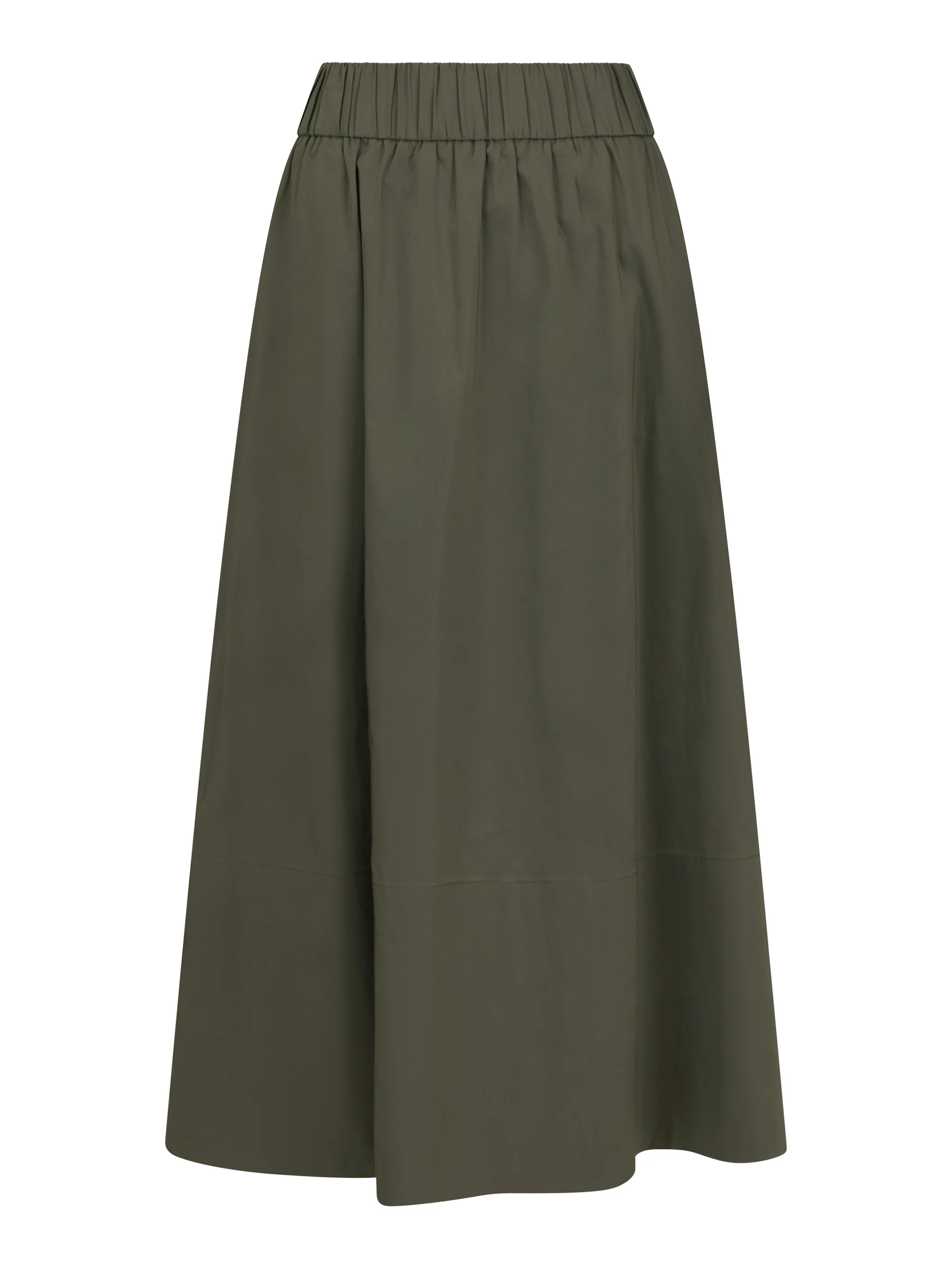 Yara Poplin nederdel - Army - Image 2