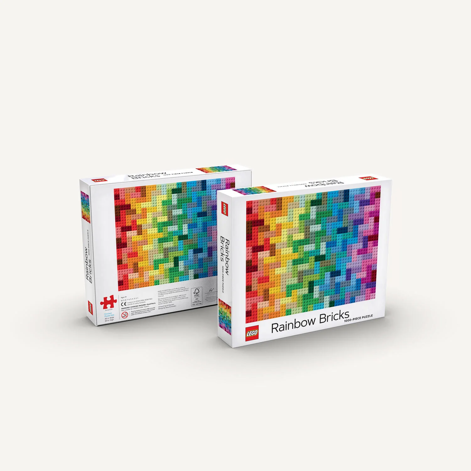 Lego Rainbow Bricks puslespil - 1000 brikker - Image 4