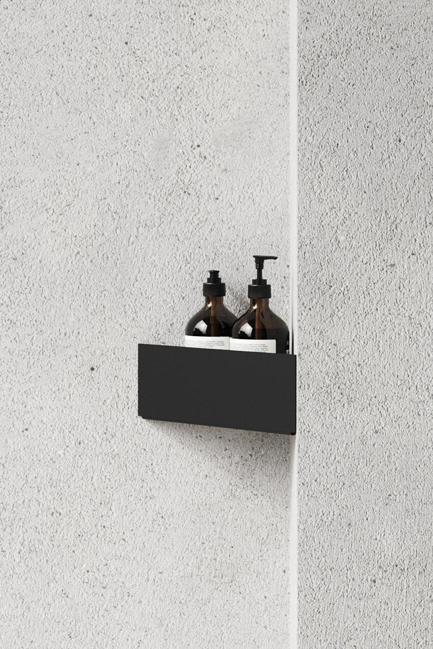 Bath hjørnehylde - sort - Image 2