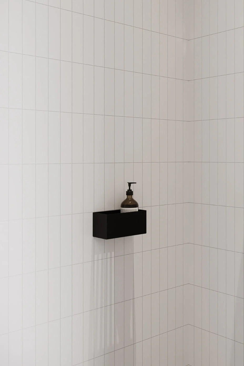 Bath hylde, L20 cm - sort - Image 2